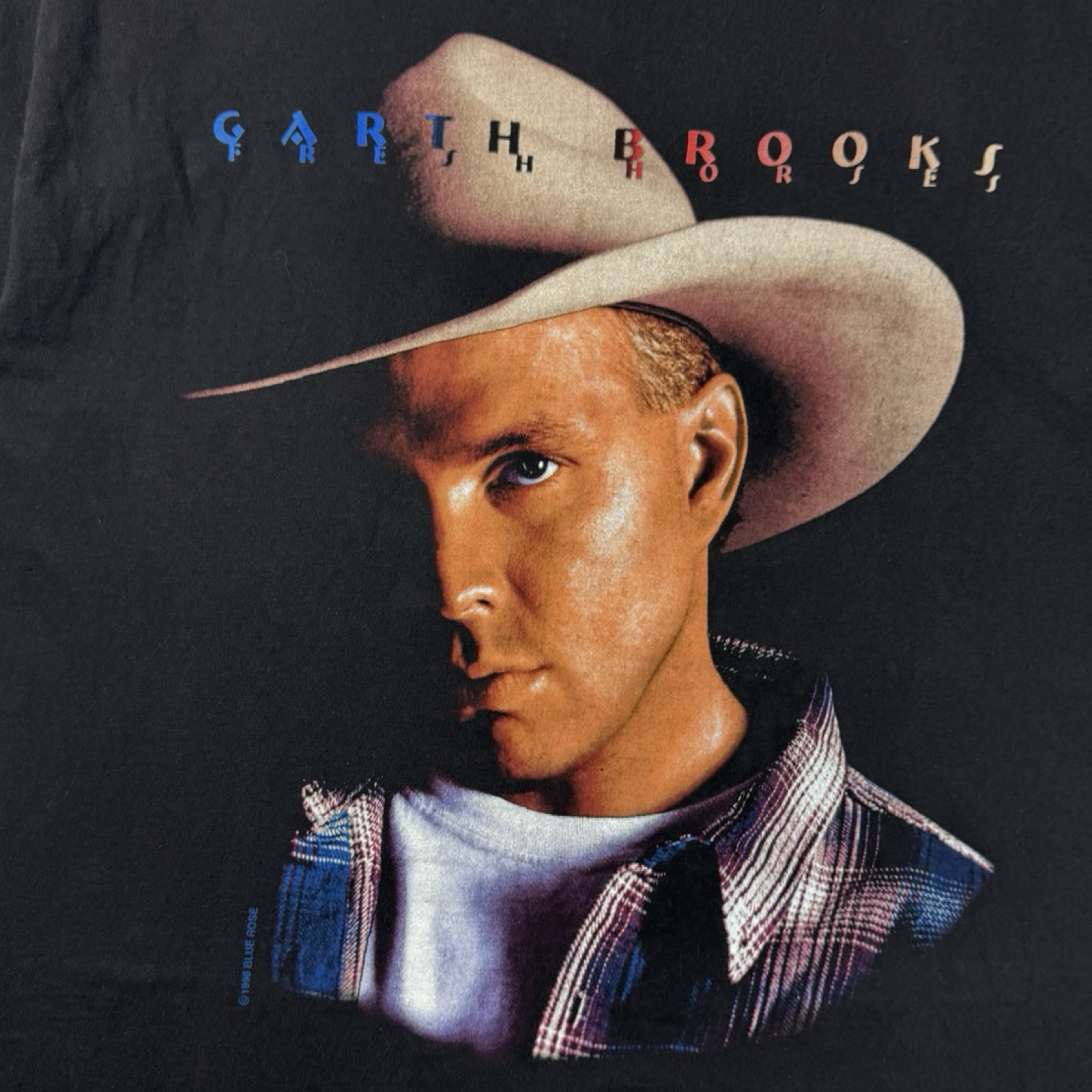 1996 Garth Brooks "Fresh Horses" Tour T-Shirt