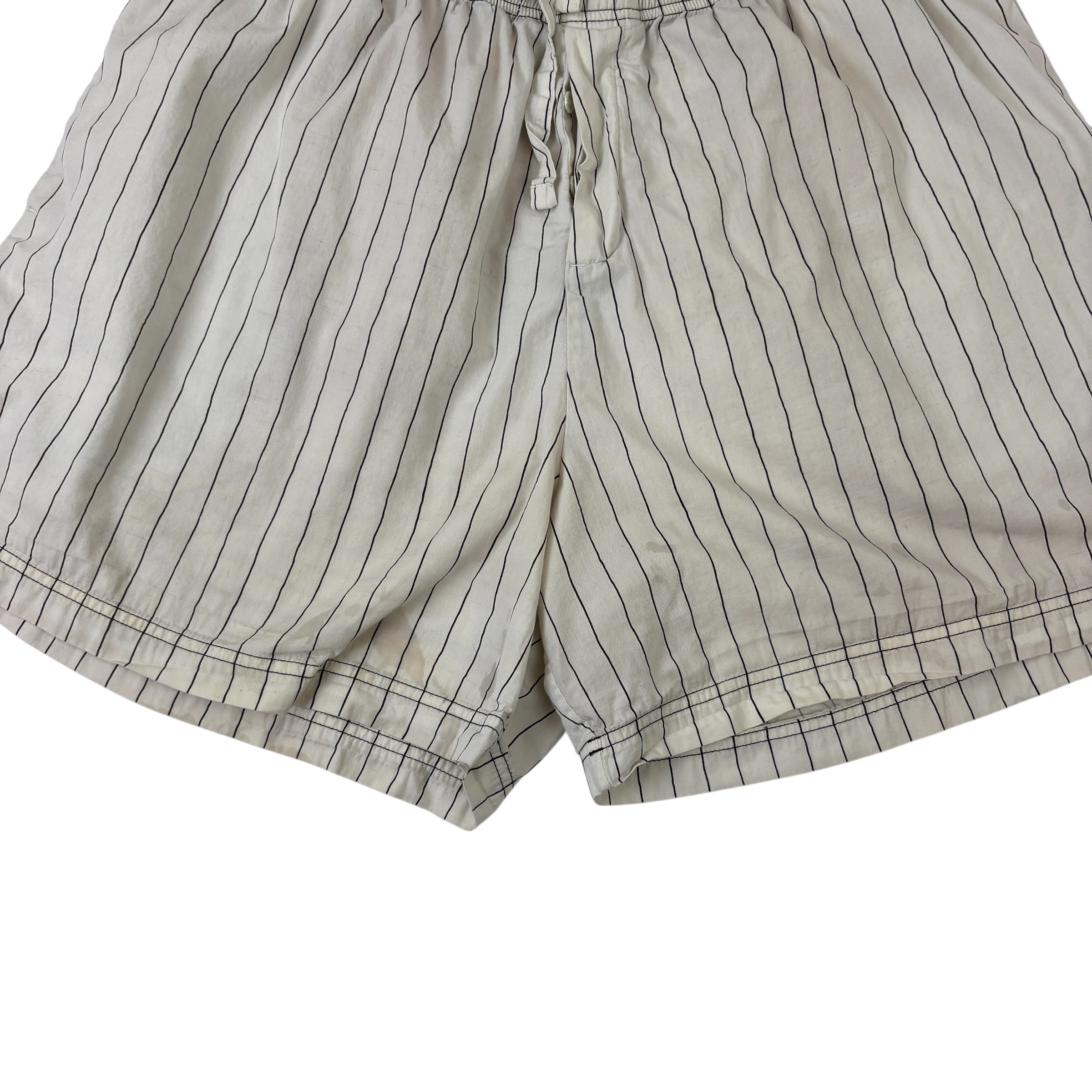 Stussy Tekla Poplin Pyjama Shorts White