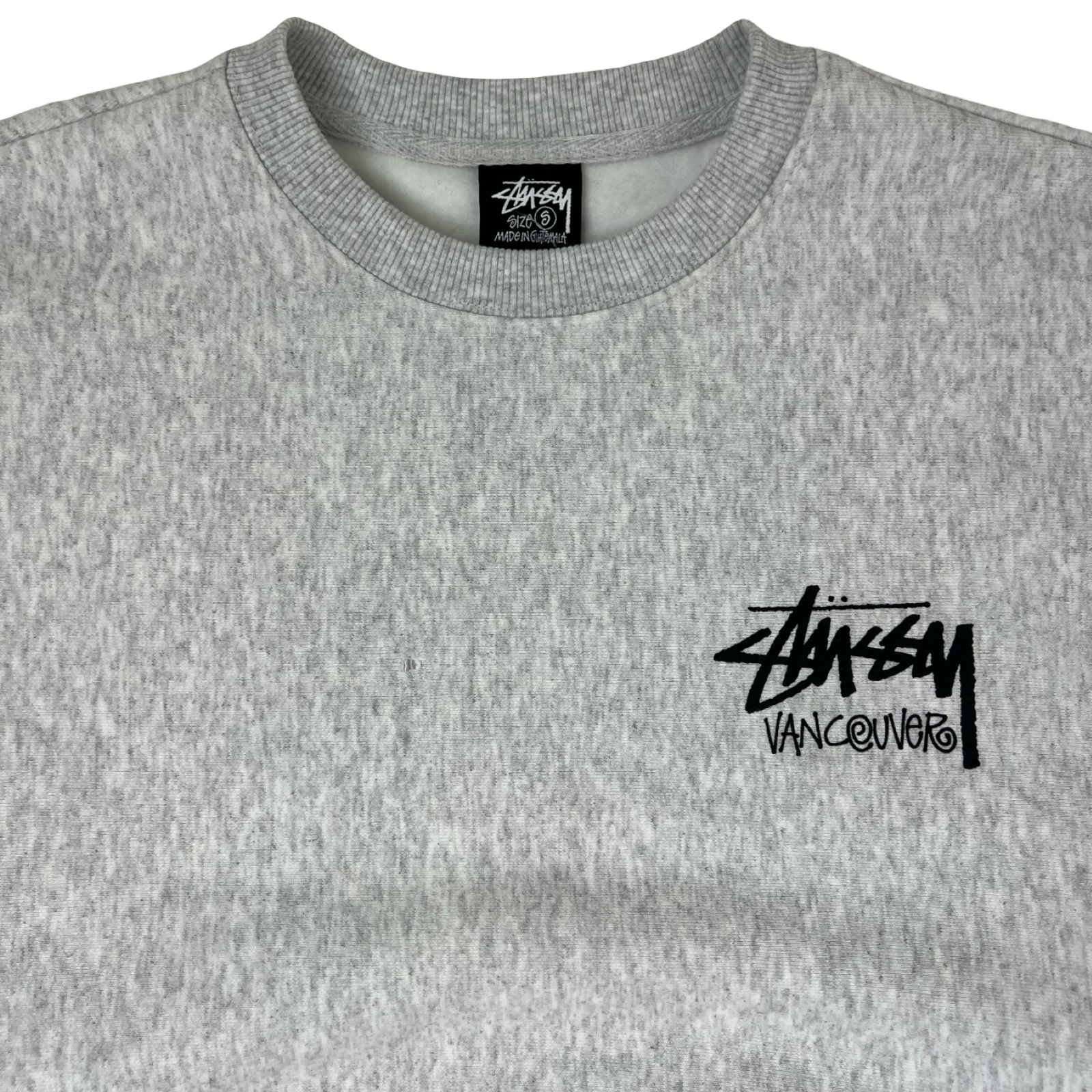 Stussy Vancouver Chapter Crewneck Grey