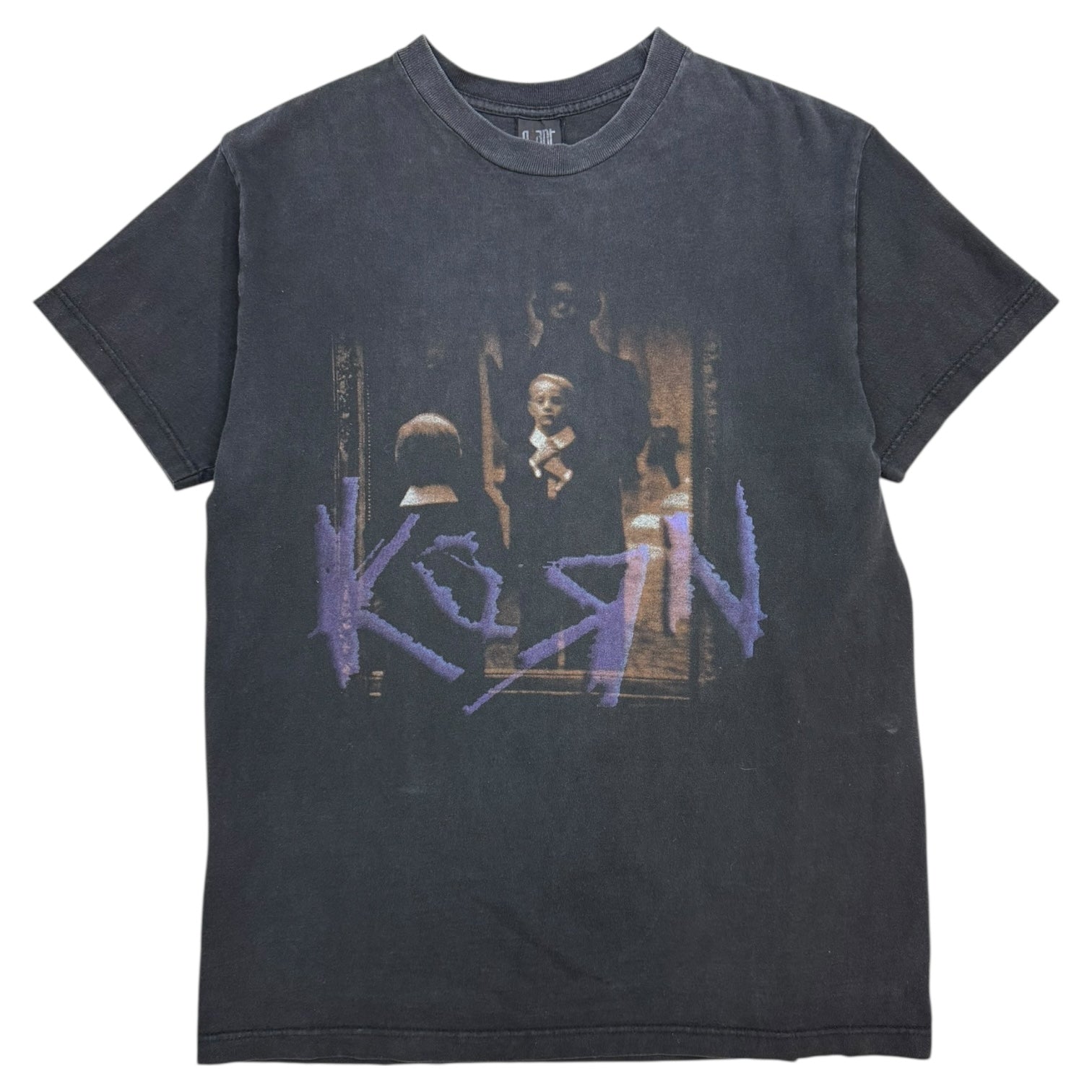 Vintage Korn Life Is Peachy T-Shirt Black