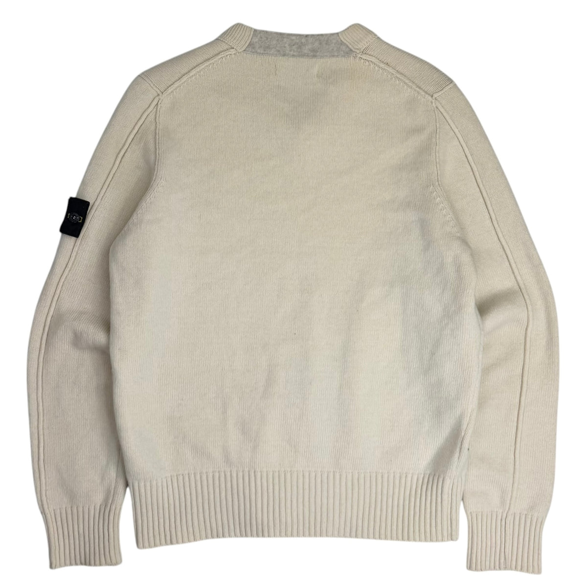 AW2008 Stone Island Knit Sweater Cream