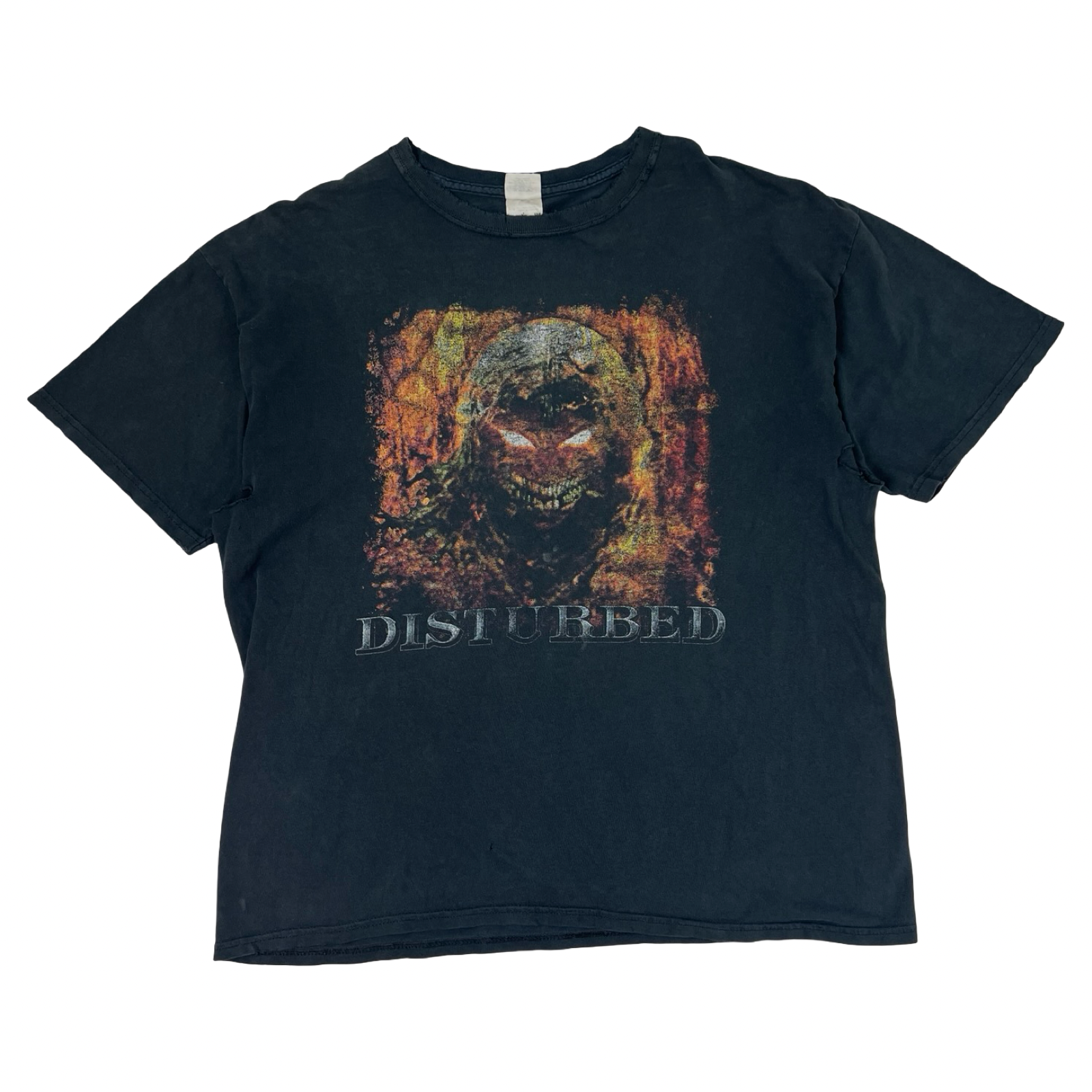 Vintage 2008 Disturbed “Indestructible” World Tour T-Shirt Black
