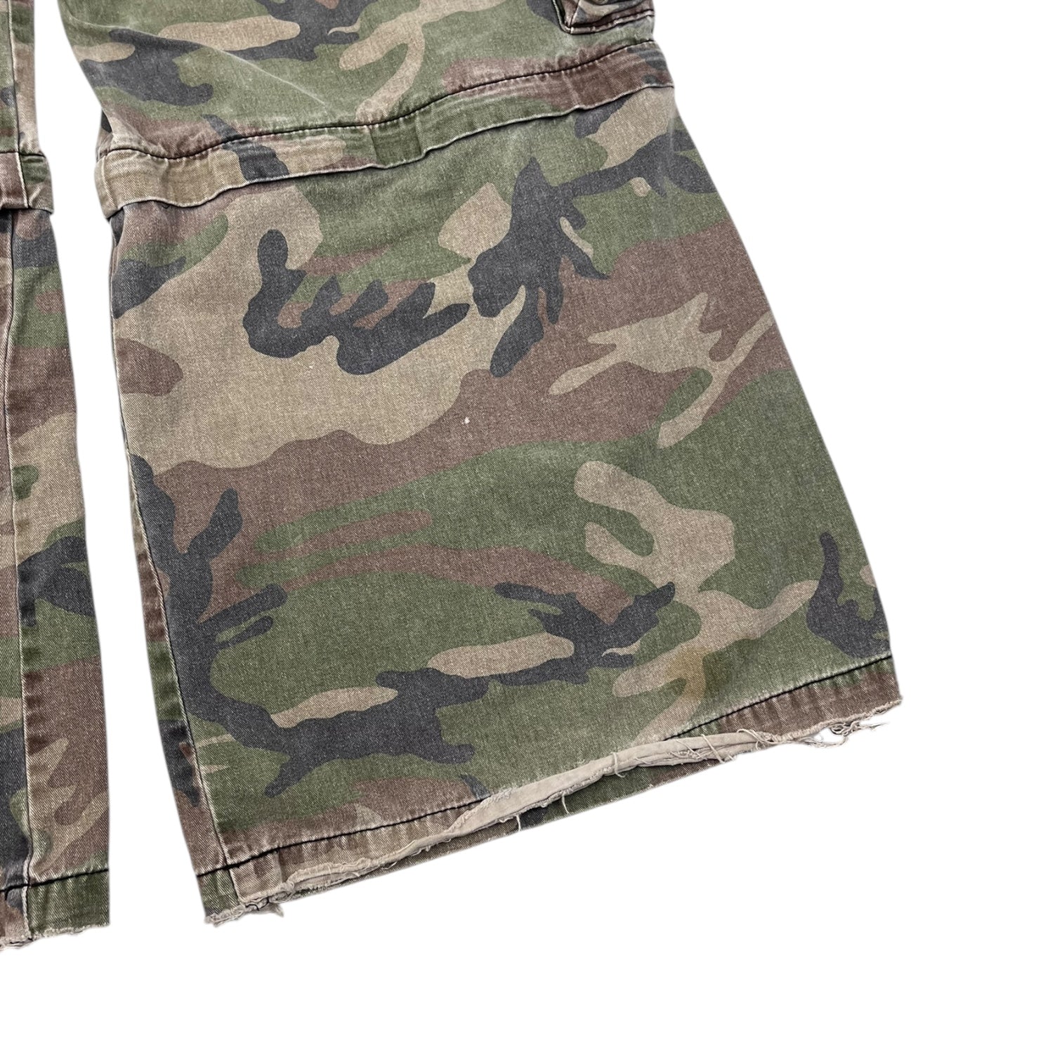 Vintage Y2K Tripp NYC Goth Rave Camo Baggy Pant