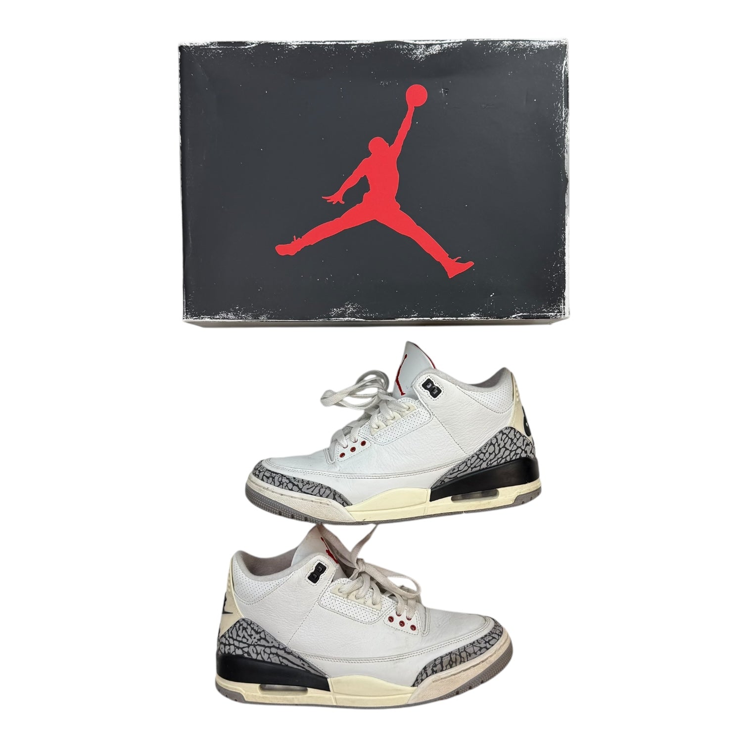 Jordan 3 Retro White Cement Reimagined (Used)