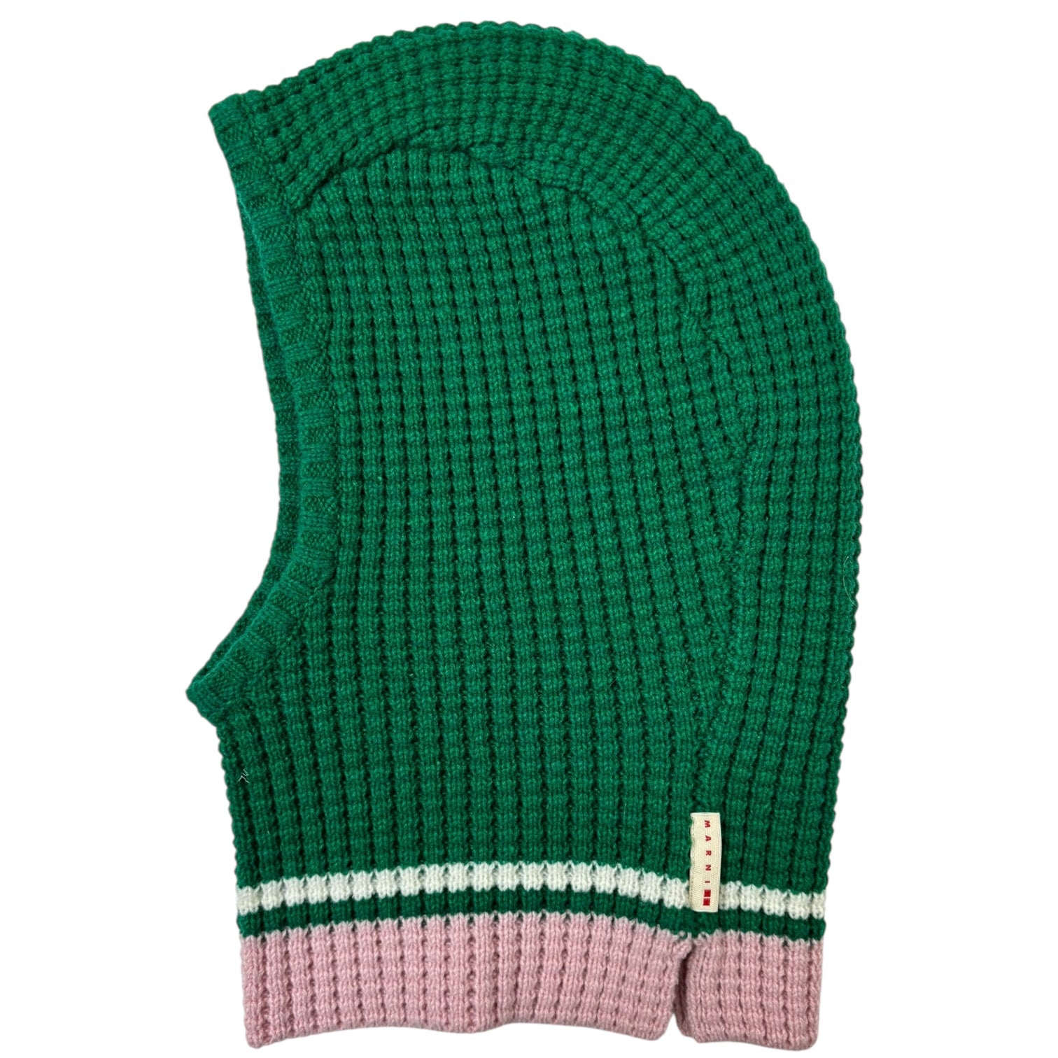 Marni x Uniqlo Knit Balaclava Green/Pink