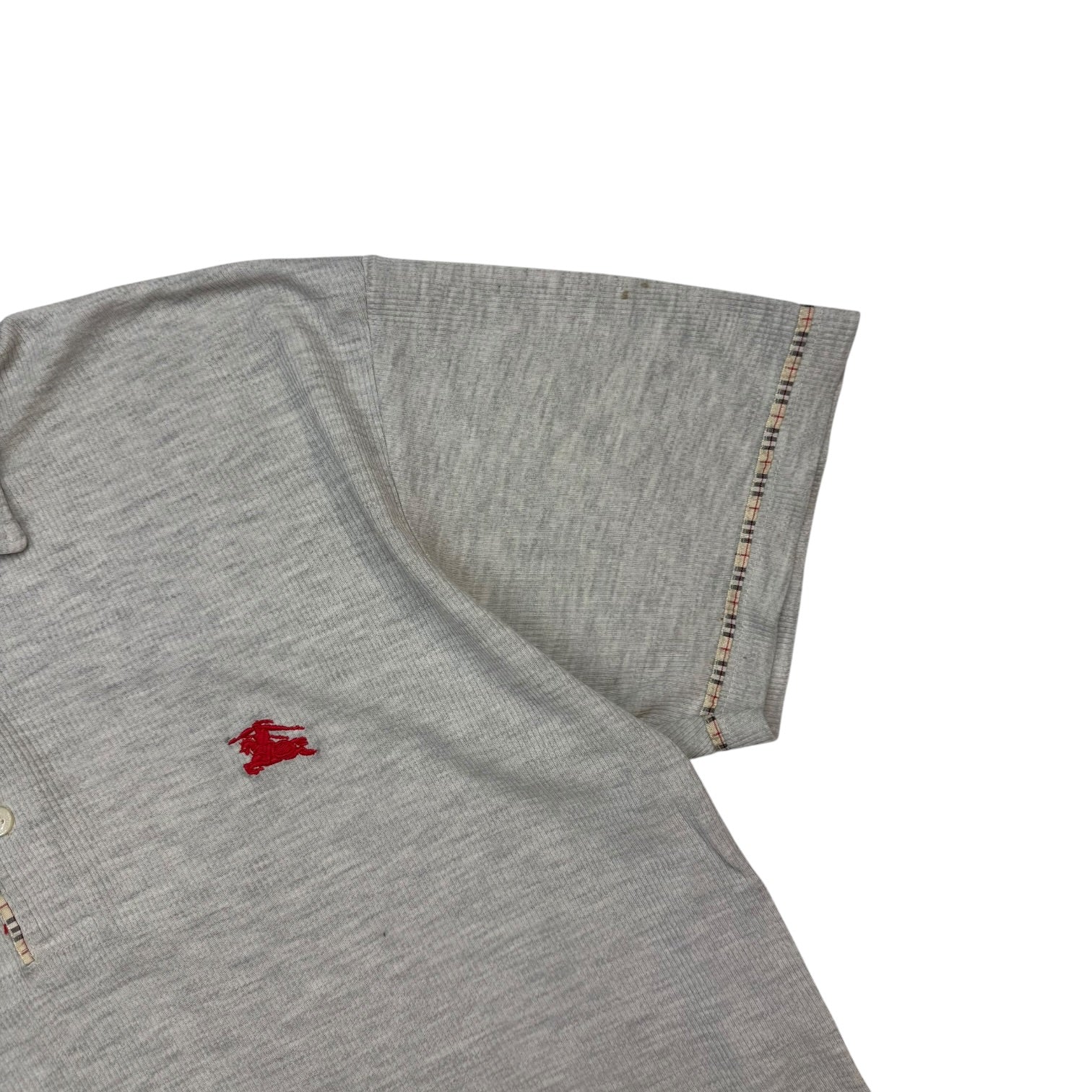 Vintage Burberry’s Of London Polo Shirt Grey