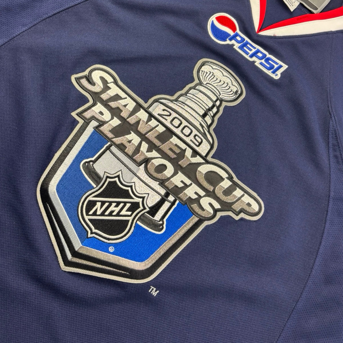2009 Reebok CCM Stanley Cup Playoffs NHL Jersey Pepsi