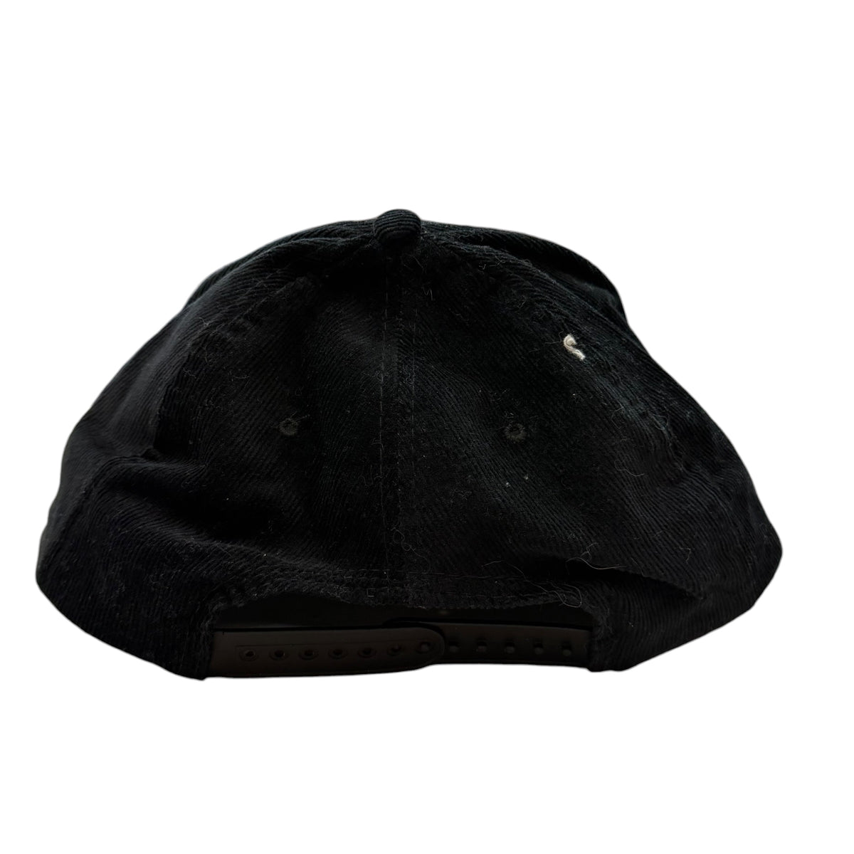 Vintage Cook County Saloon Corduroy Snapback Black
