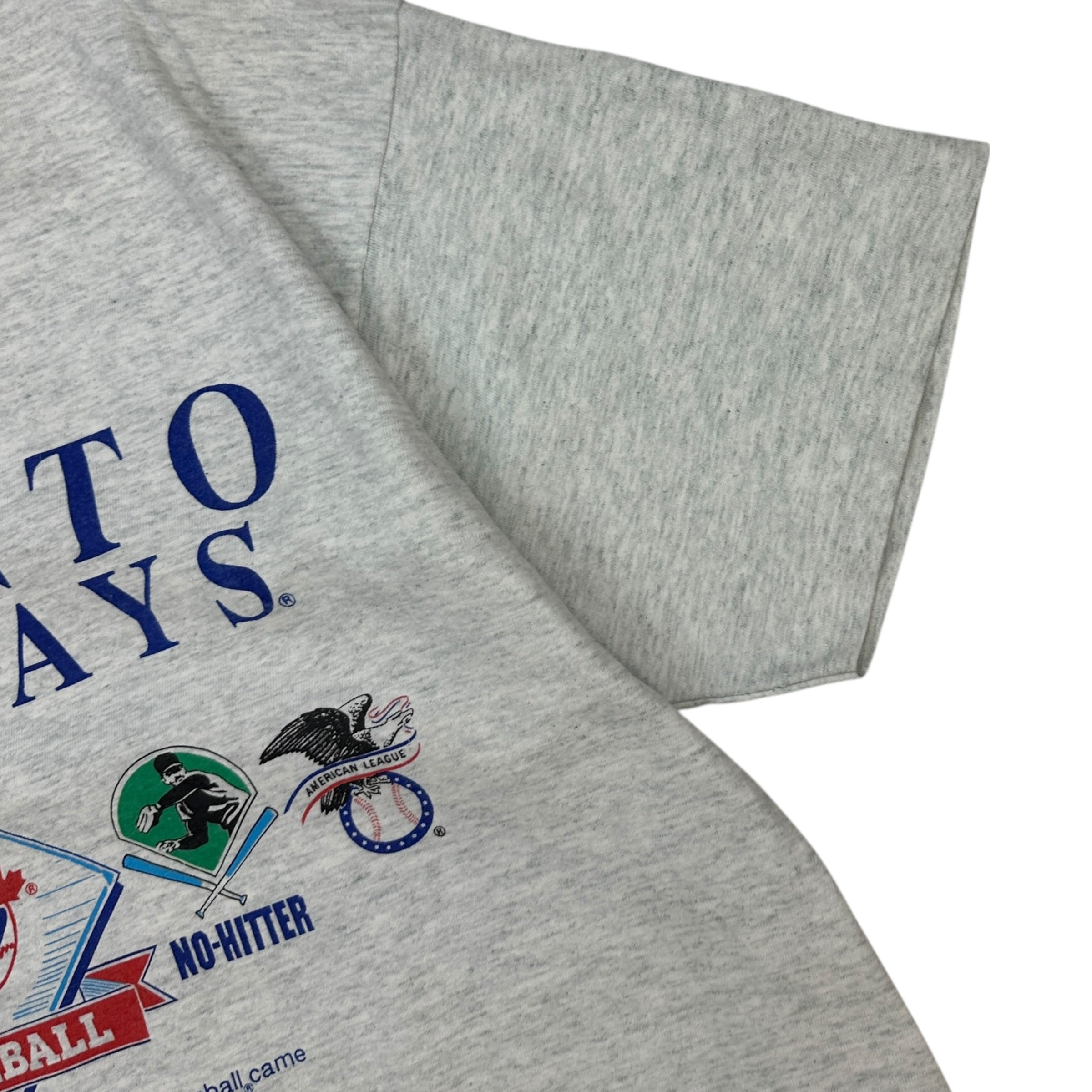 Vintage Toronto Blue Jays Baseball Tee Grey