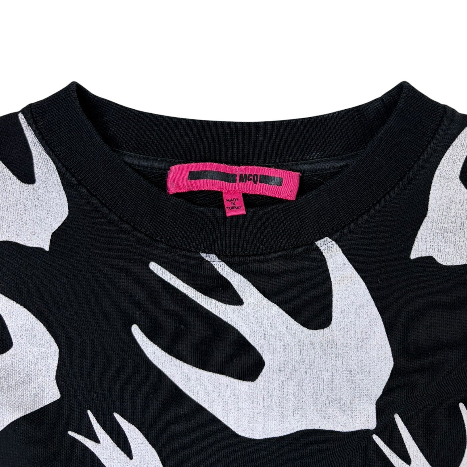 McQ Alexander McQueen Swallow Crewneck Black
