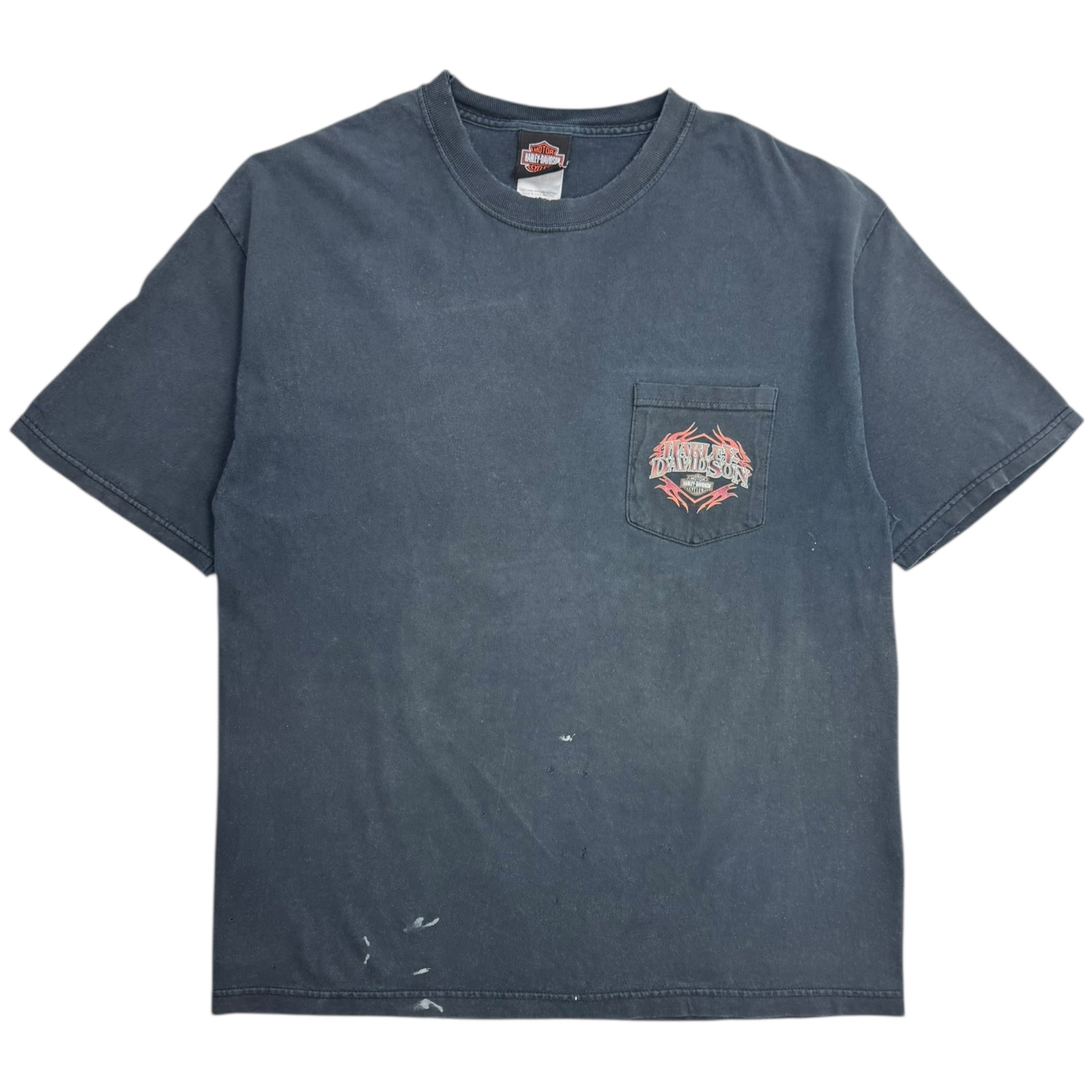 2006 Harley Davidson Fort Mac Heavy Cotton Pocket T-Shirt