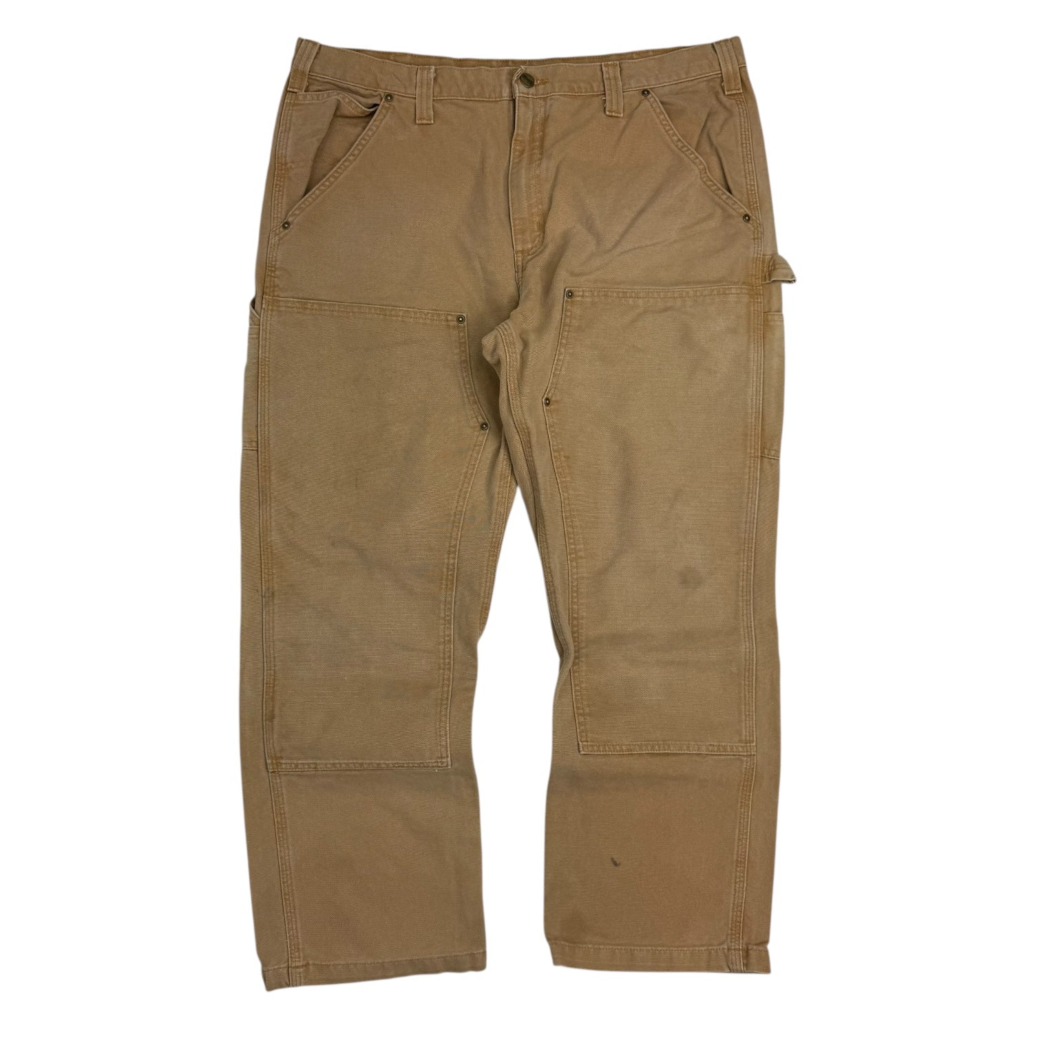 Vintage Carhartt Double Knee Pants Light Brown