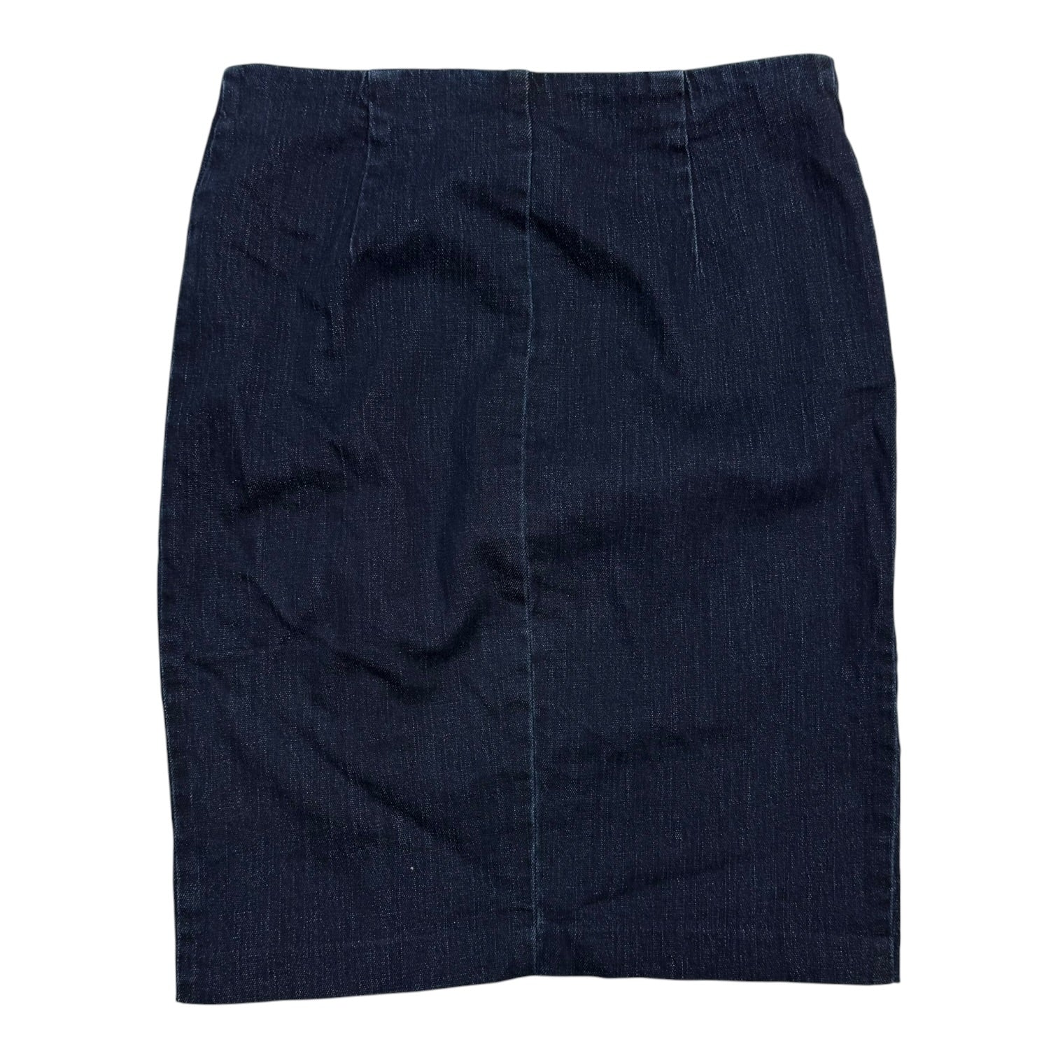 (W) Vintage Lauren Ralph Lauren Denim Skirt Dark Wash