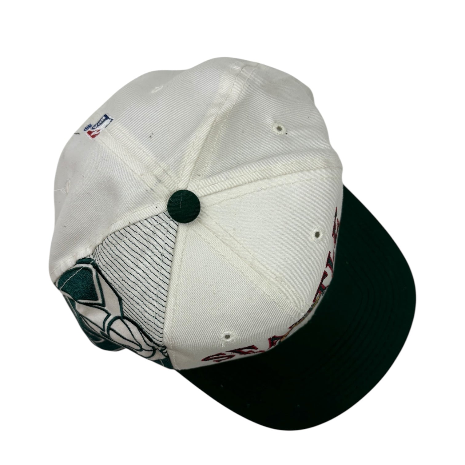 Vintage 1994 Seattle Sonics Sports Specialties SnapBack Hat White