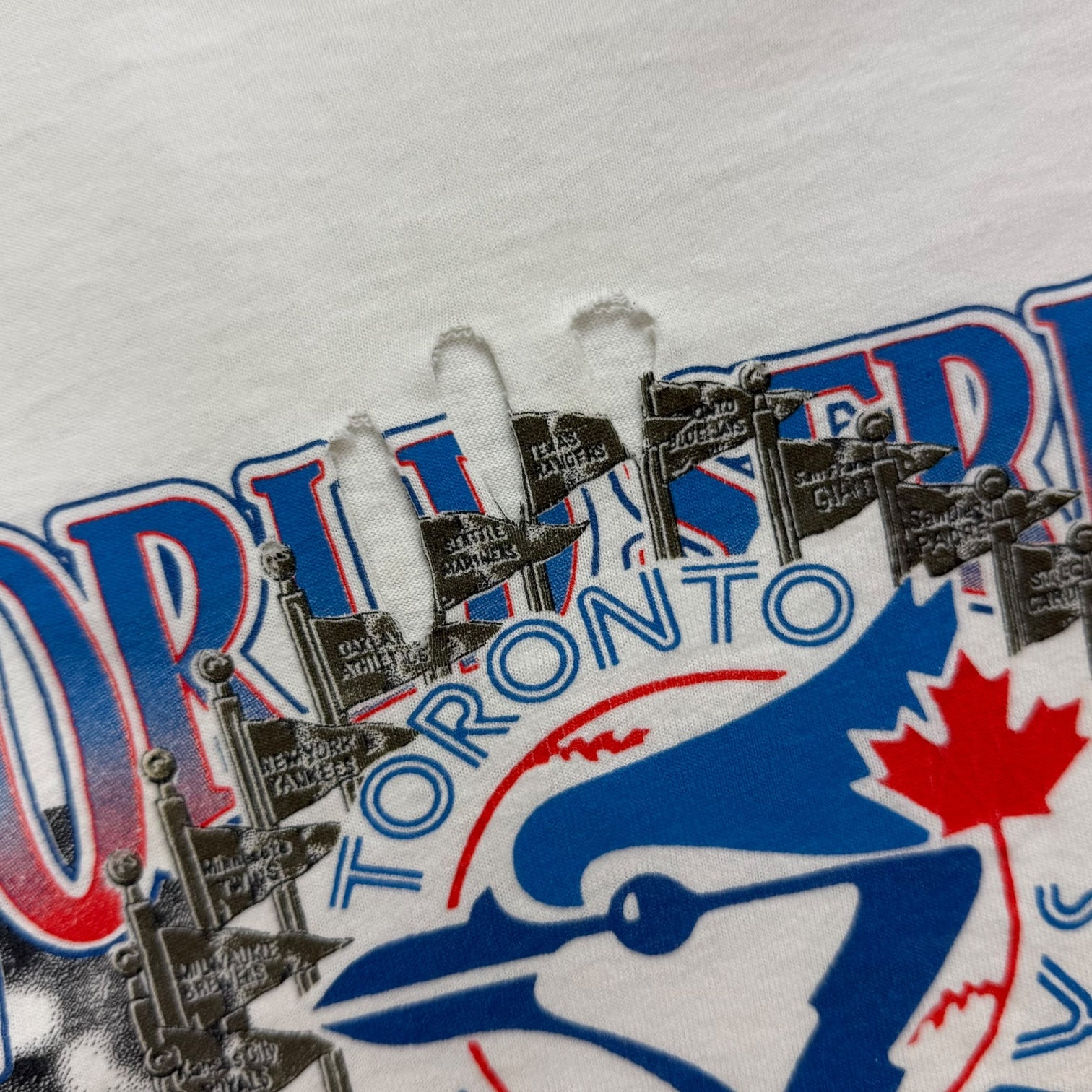 1992 Toronto Blue Jays World Series Champions Tee White