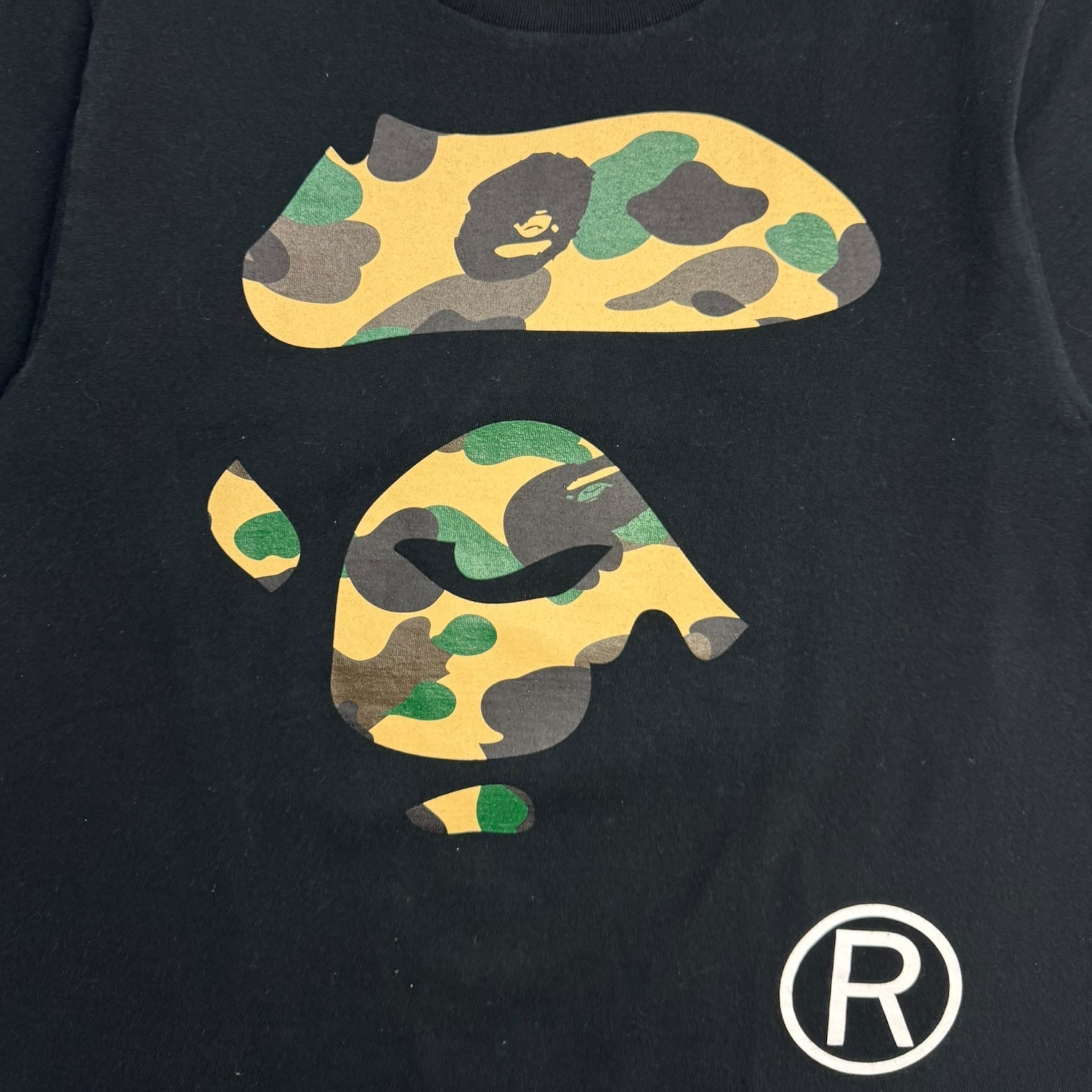 BAPE 1st Camo Ape Face Tee