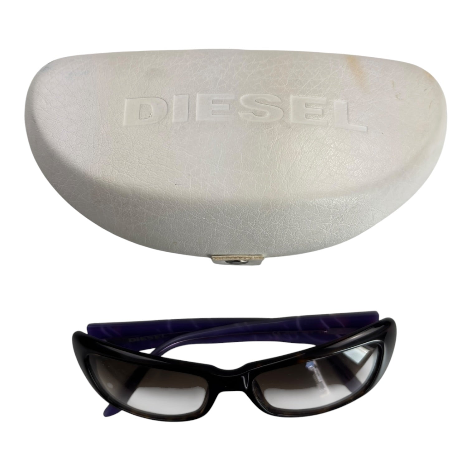 (W) Diesel Tortoise Shell Frame With Purple Arms