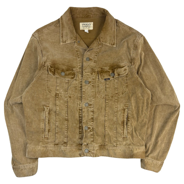 Vintage Polo Denim & Supply Corduroy Jacket Beige