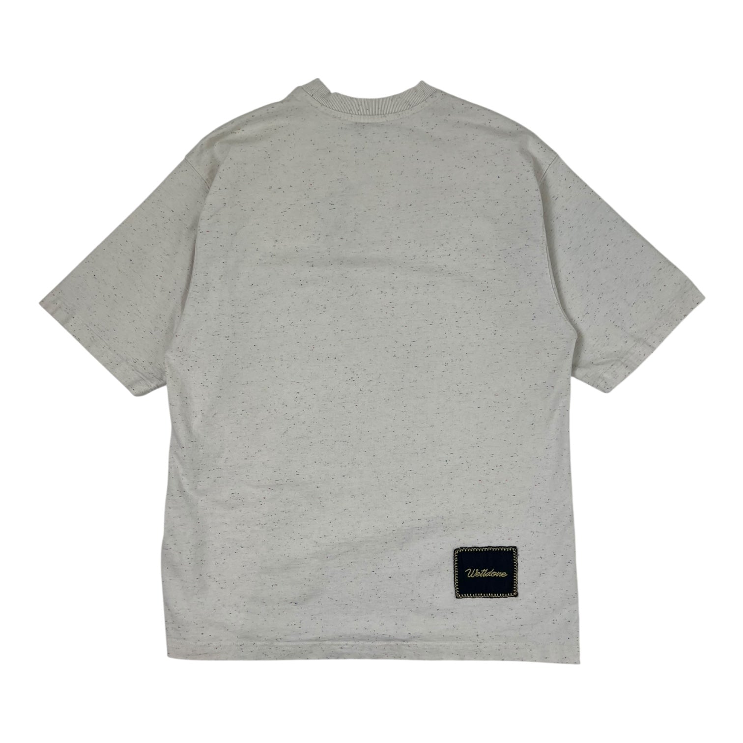 We11done Character Print T-Shirt Beige