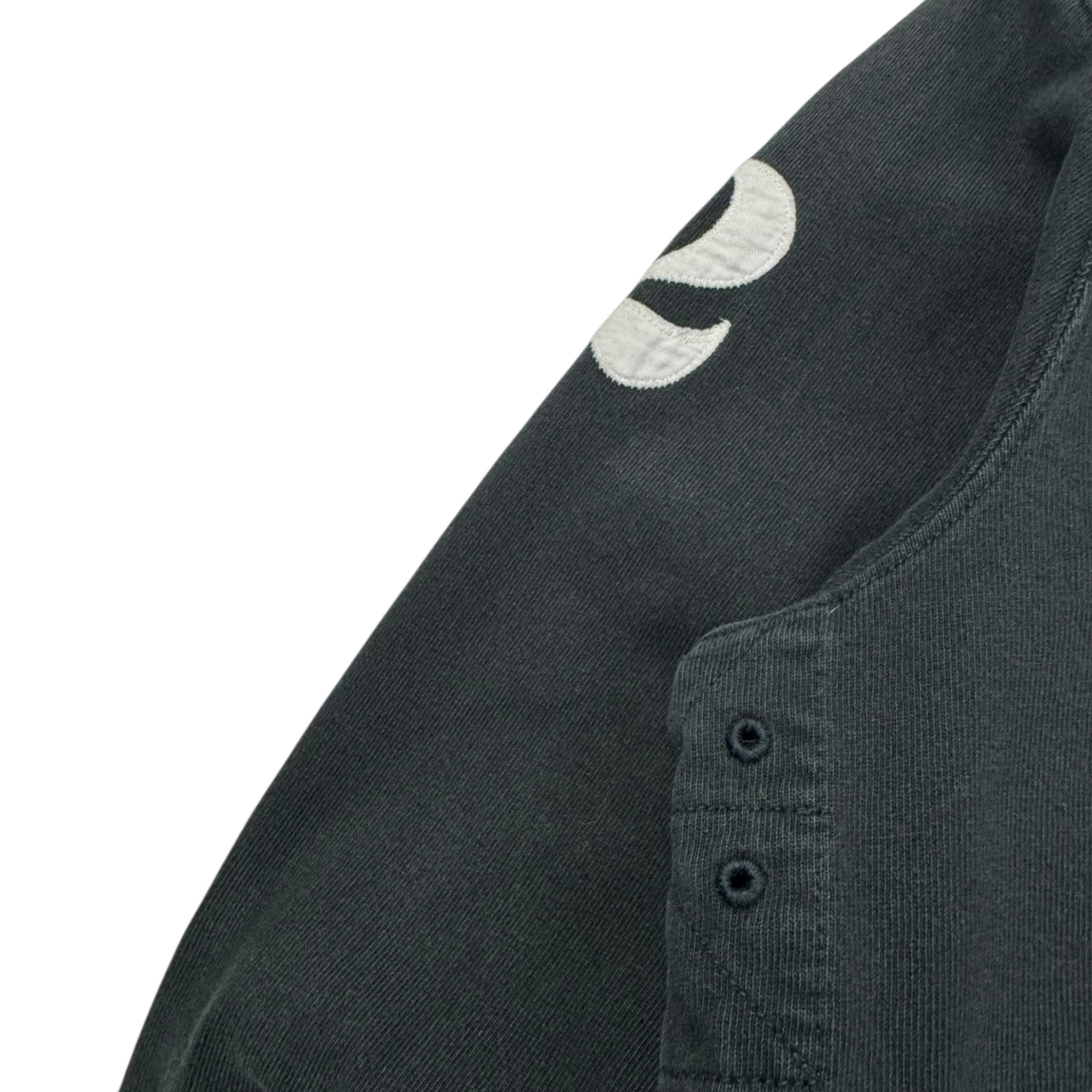 Vintage Polo Ralph Lauren Big Pony Rugby Shirt Black