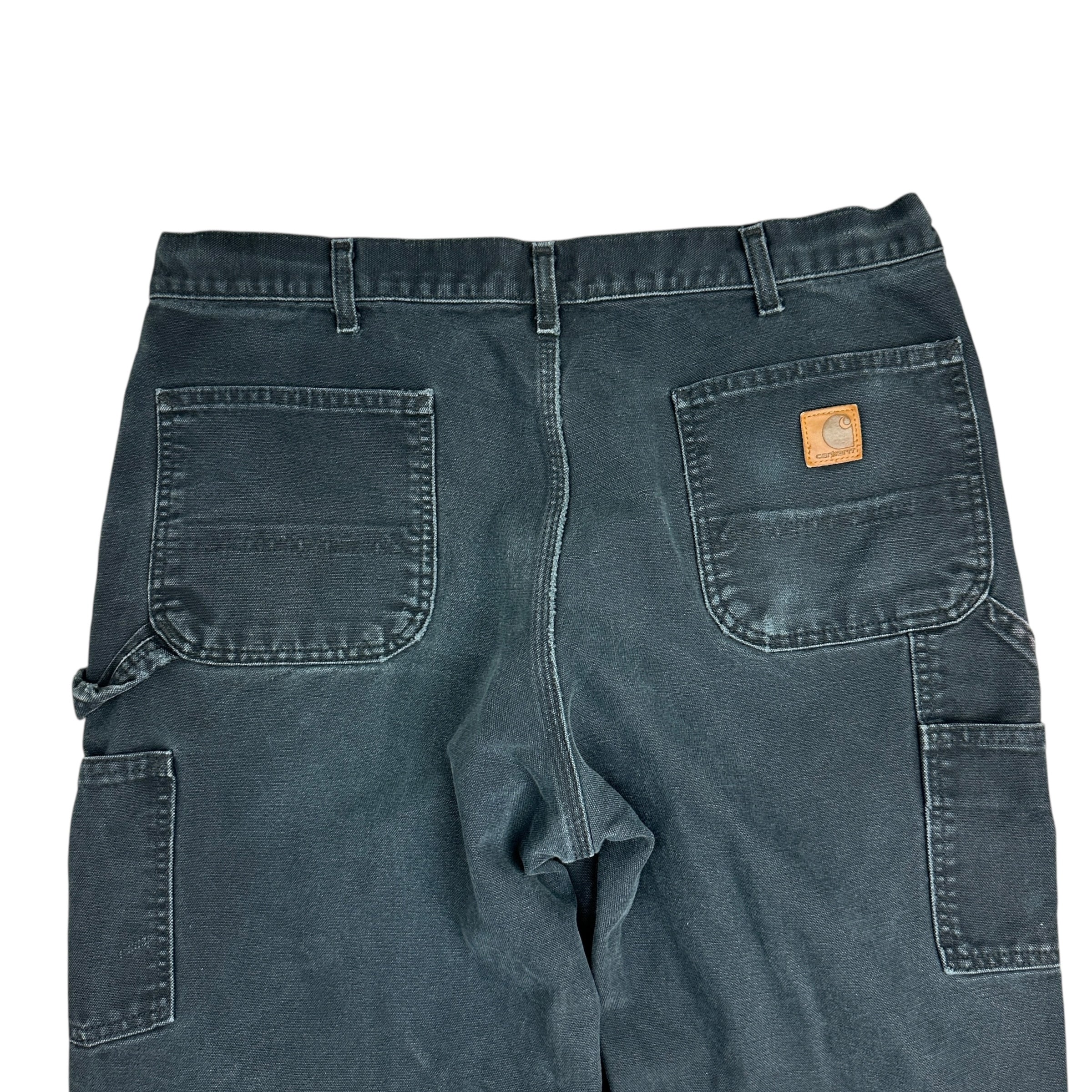 Vintage Carhartt Cargo Pants Faded Black