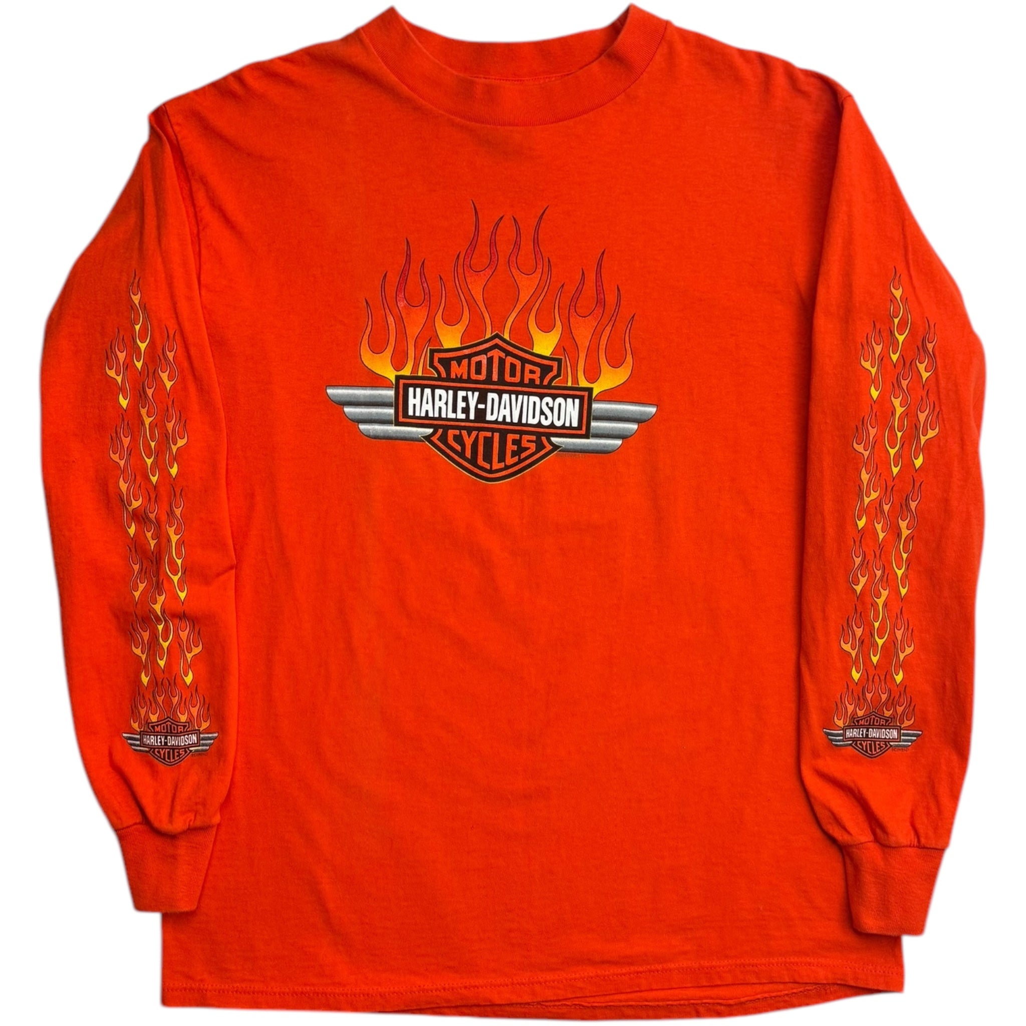 1999 Harley Davidson New York Flame Longsleeve T-Shirt