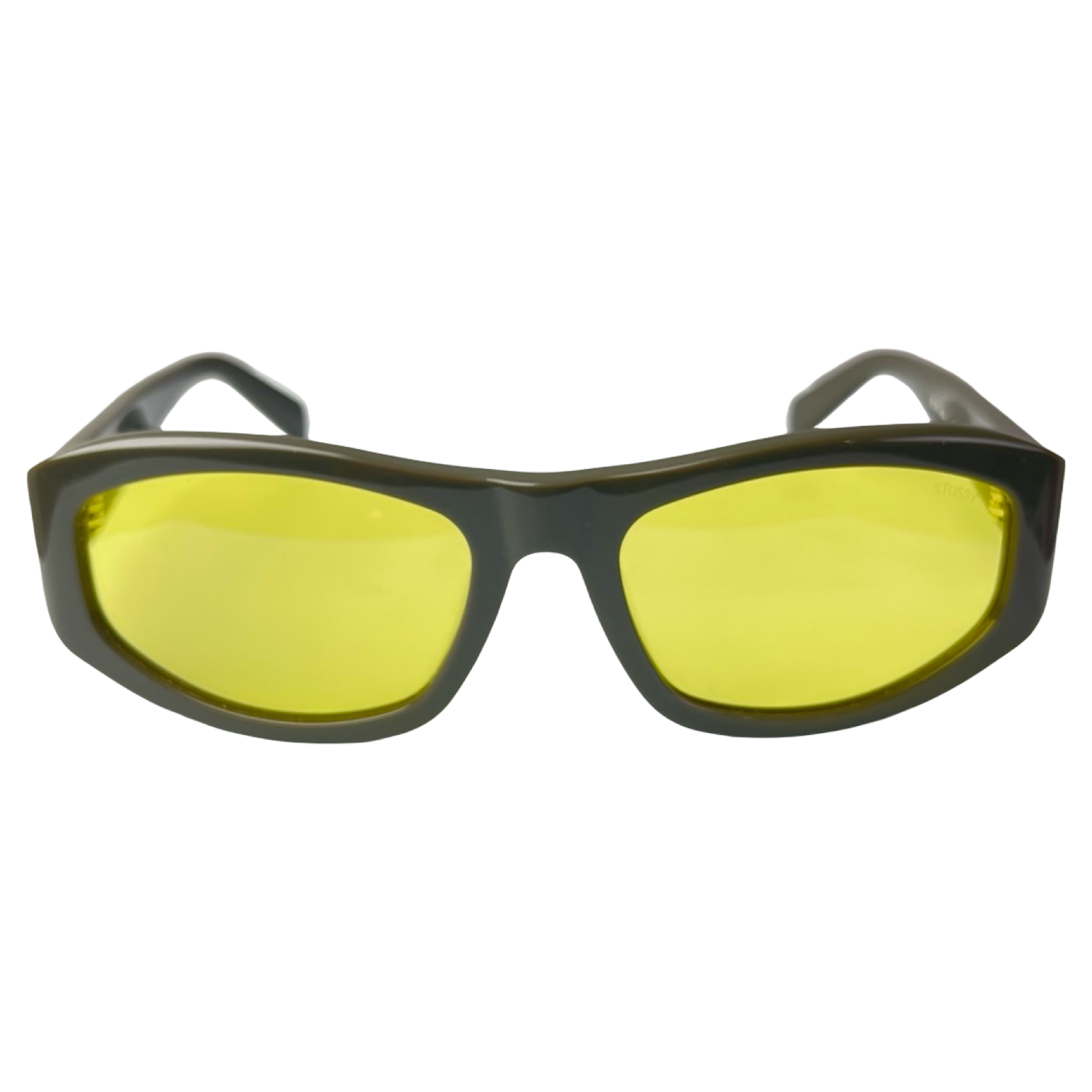 Stussy Landon Sunglasses Grey/Yellow Lens