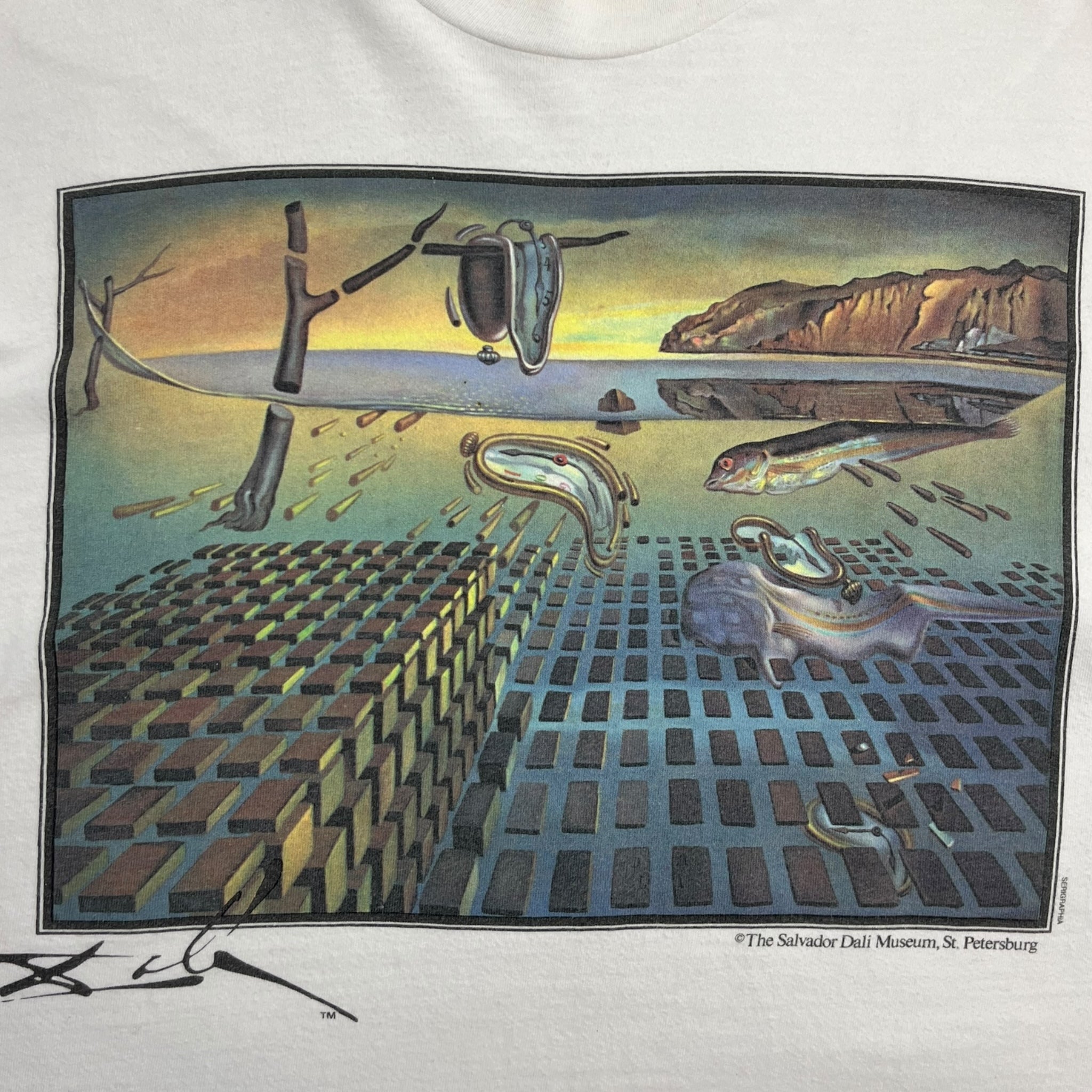 Vintage Salvador Dali “Persistence of Memory” T-Shirt