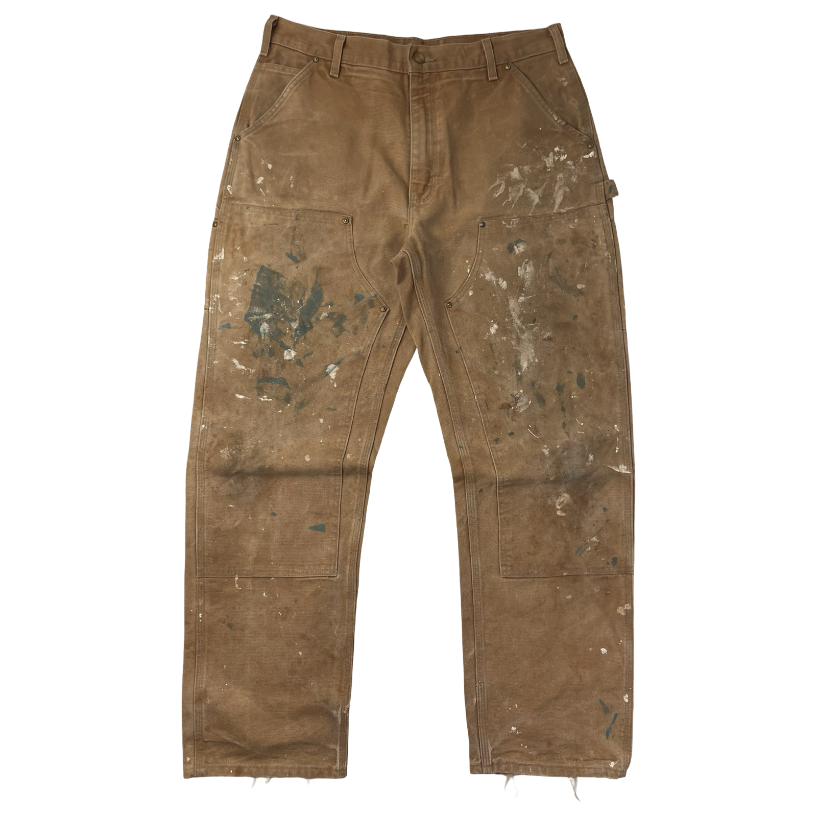 Vintage Carhartt Double Knee Carpenter Pant Golden Brown