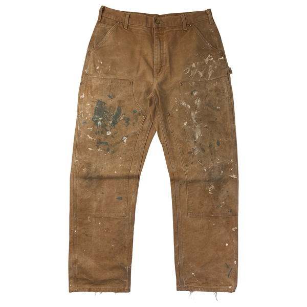 Vintage Carhartt Double Knee Carpenter Pant Golden Brown