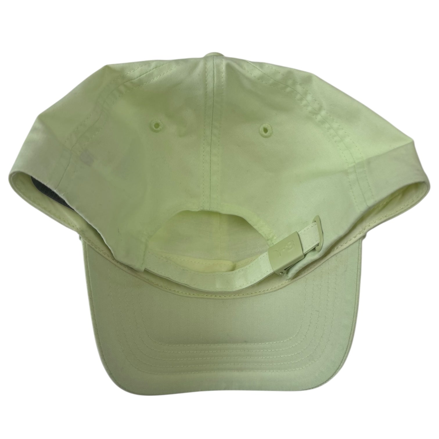 Y-3 Logo Hat Lime Green