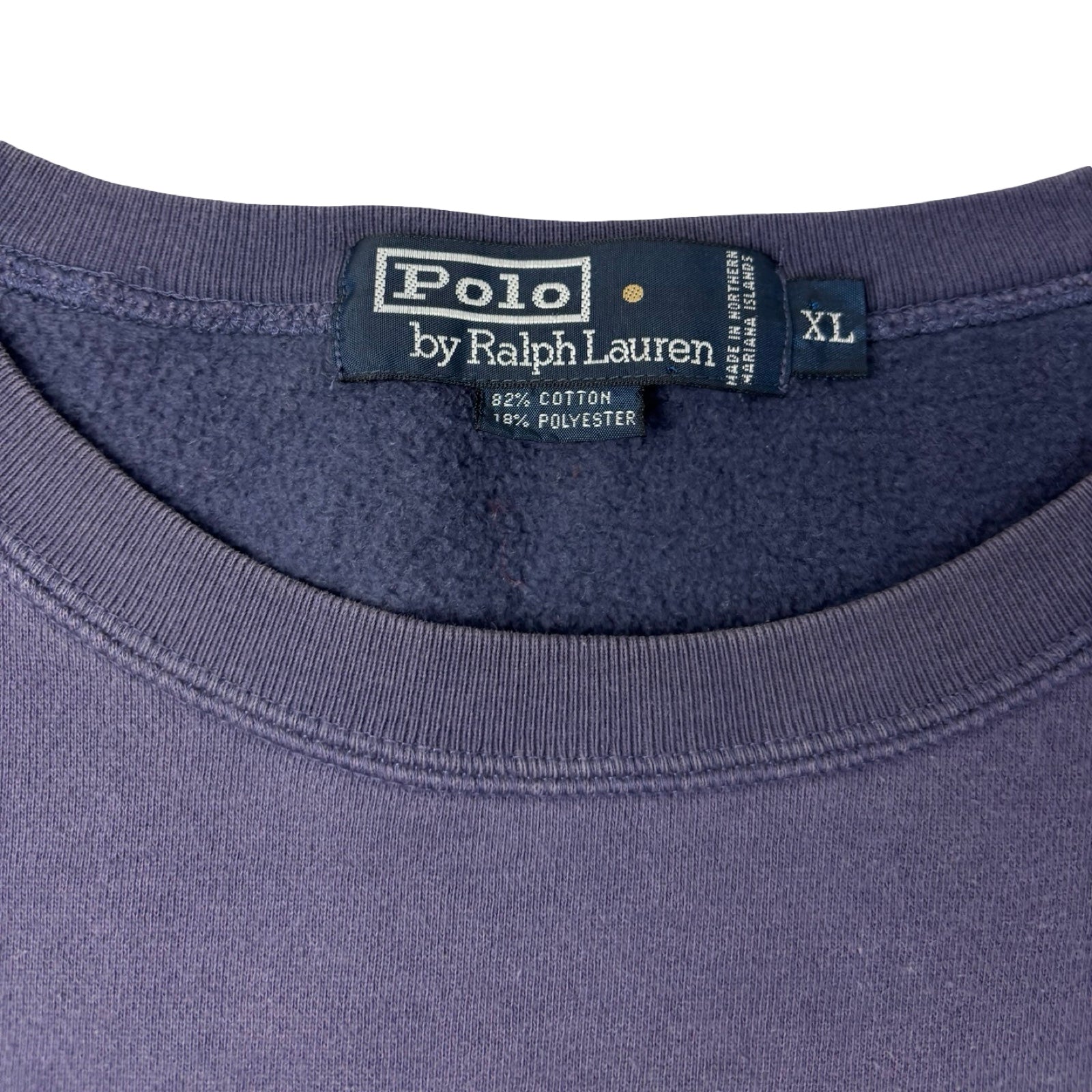 Vintage Polo Ralph Lauren Crewneck Faded Navy