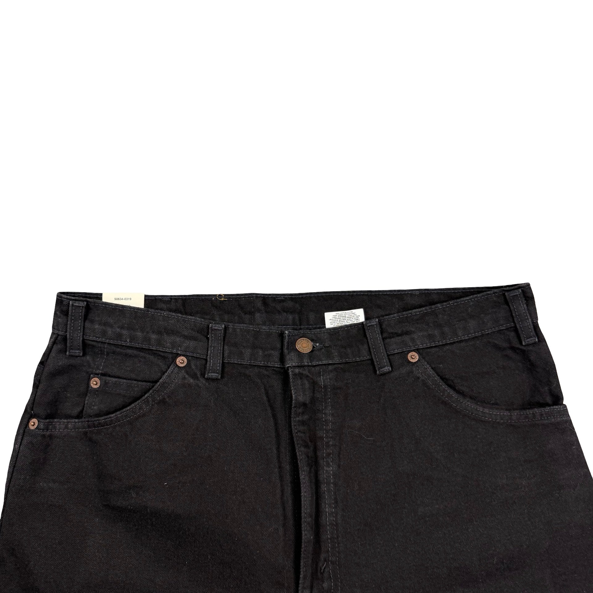 Vintage Levi’s 634 Orange Tab Denim Jeans Black