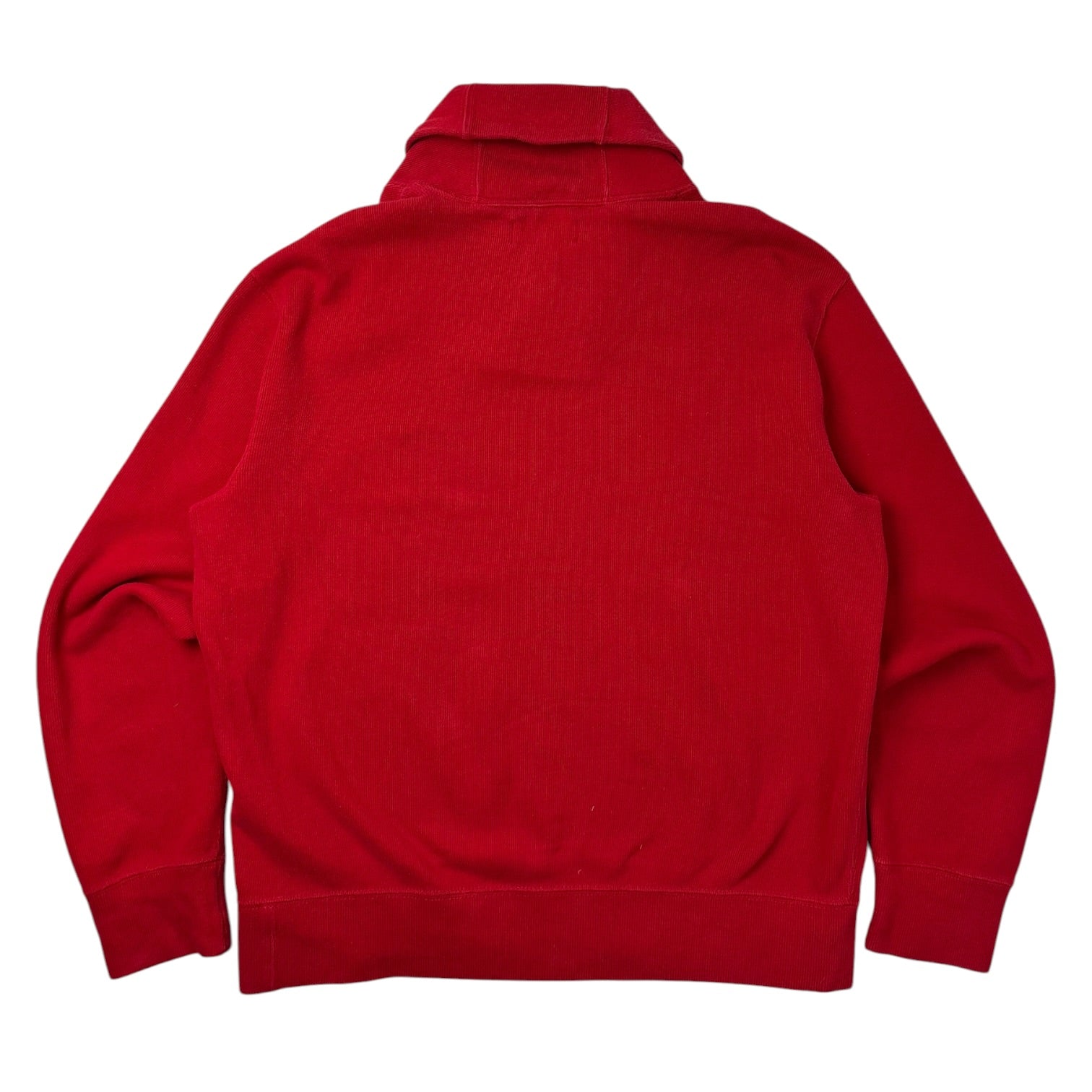 Vintage Polo Ralph Lauren Shawl Collar Sweater Red