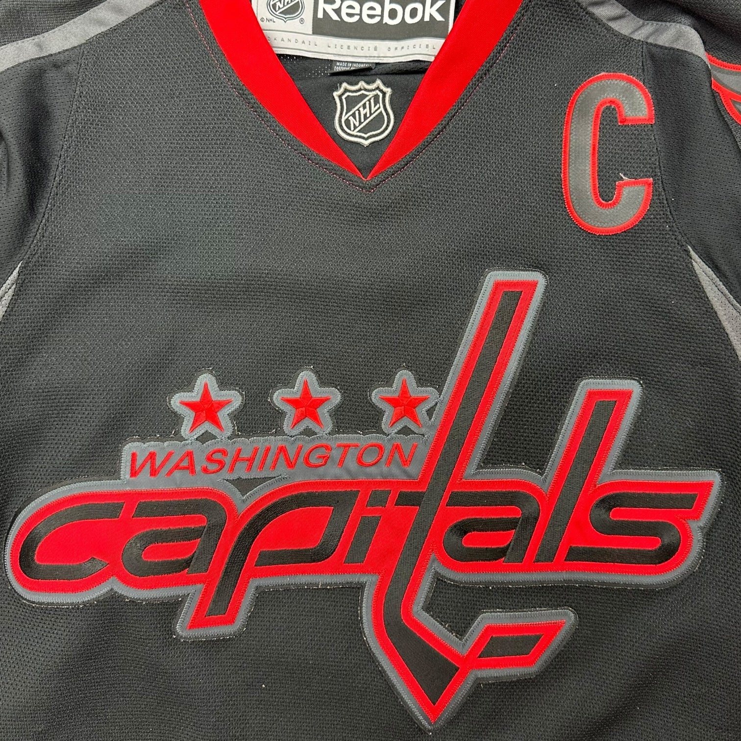 2007 Washington Capitals Ovechkin Jersey Black