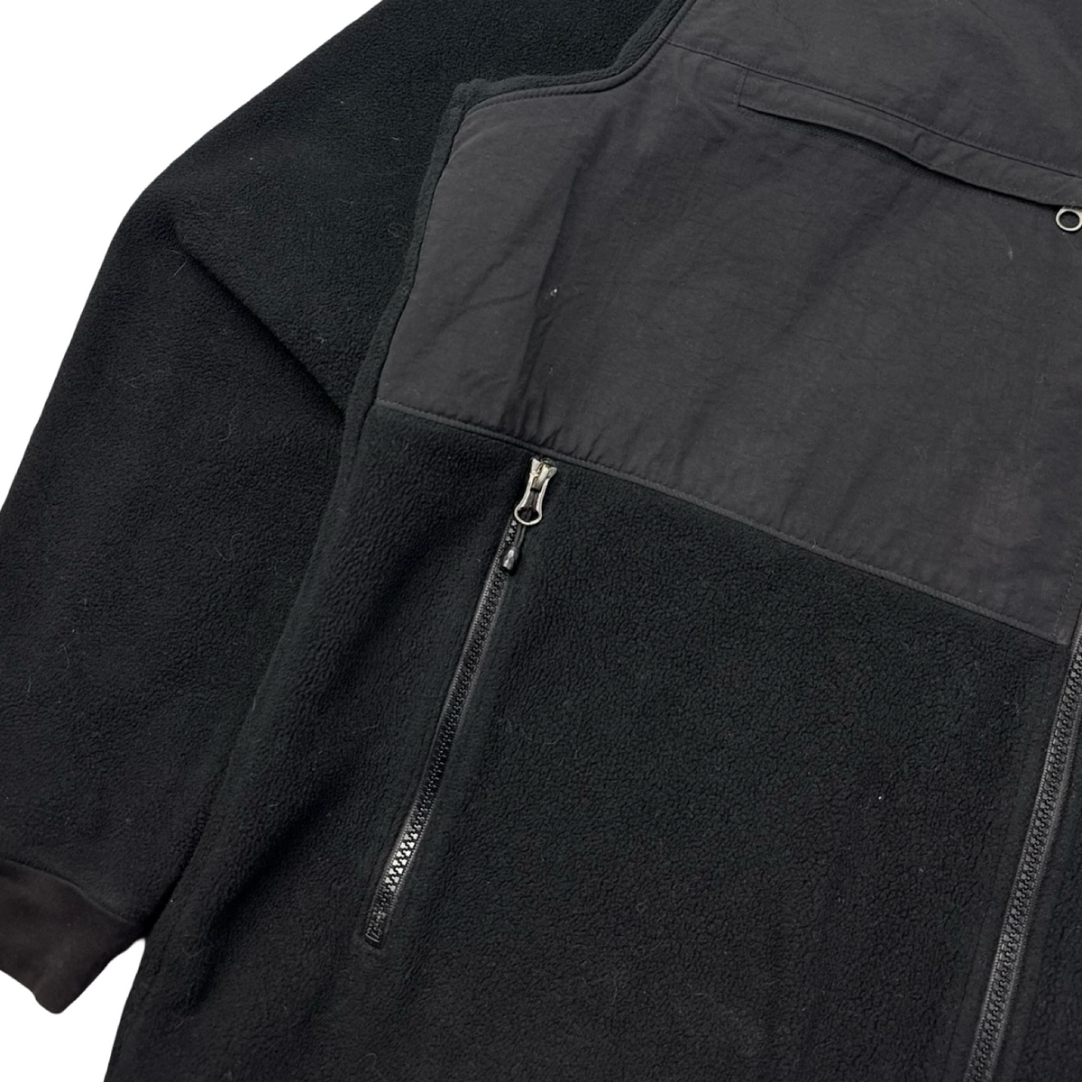 The North Face Denali Hooded Zip Up Jacket Black