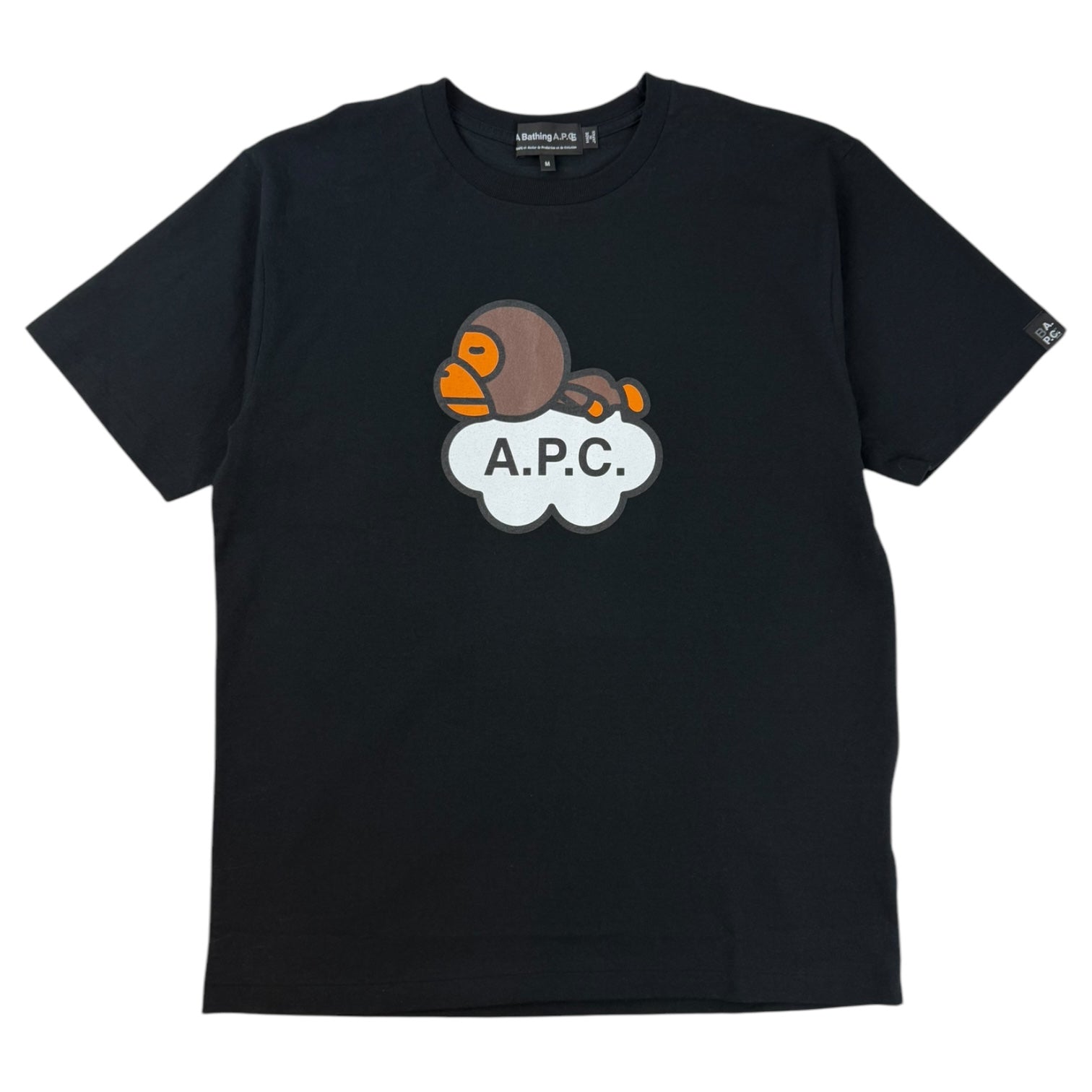 Bape x APC Baby Milo T-Shirt Black