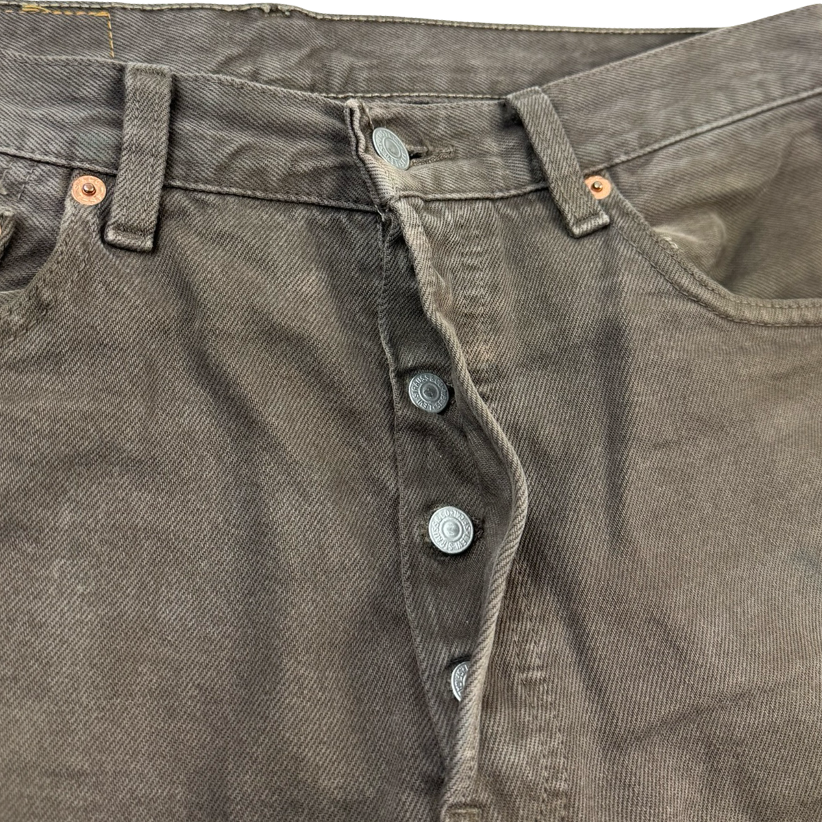 Vintage Levi’s 501 Denim Bottoms Brown
