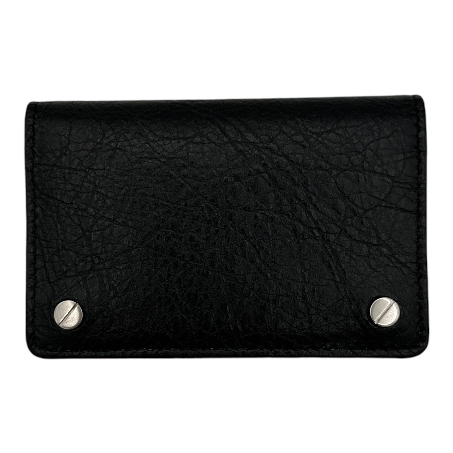 Balenciaga Screw Card Holder Black