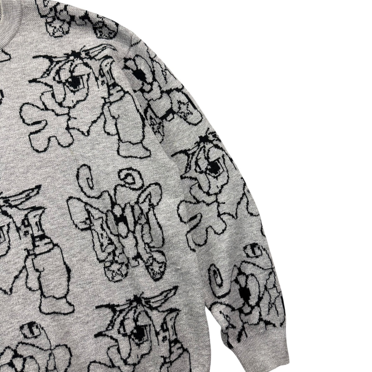 Butter Goods Spray Knit Sweater Grey