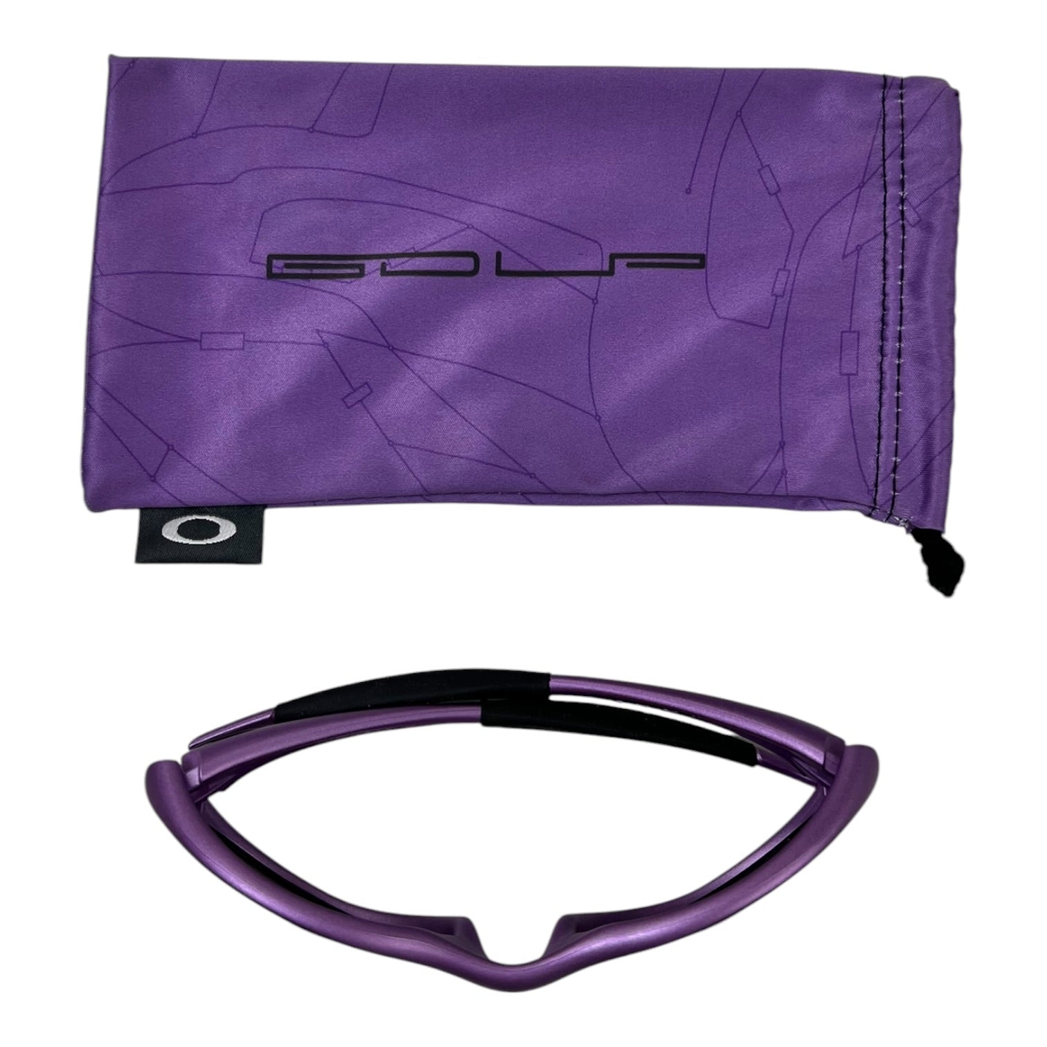Oakley GDLP Eye Jacket Lilac Metallic Prizm Low Light Black Prizm