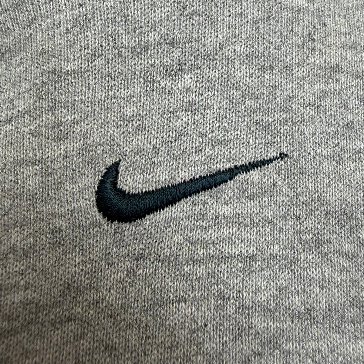Vintage Nike Center Swoosh Hoodie Grey