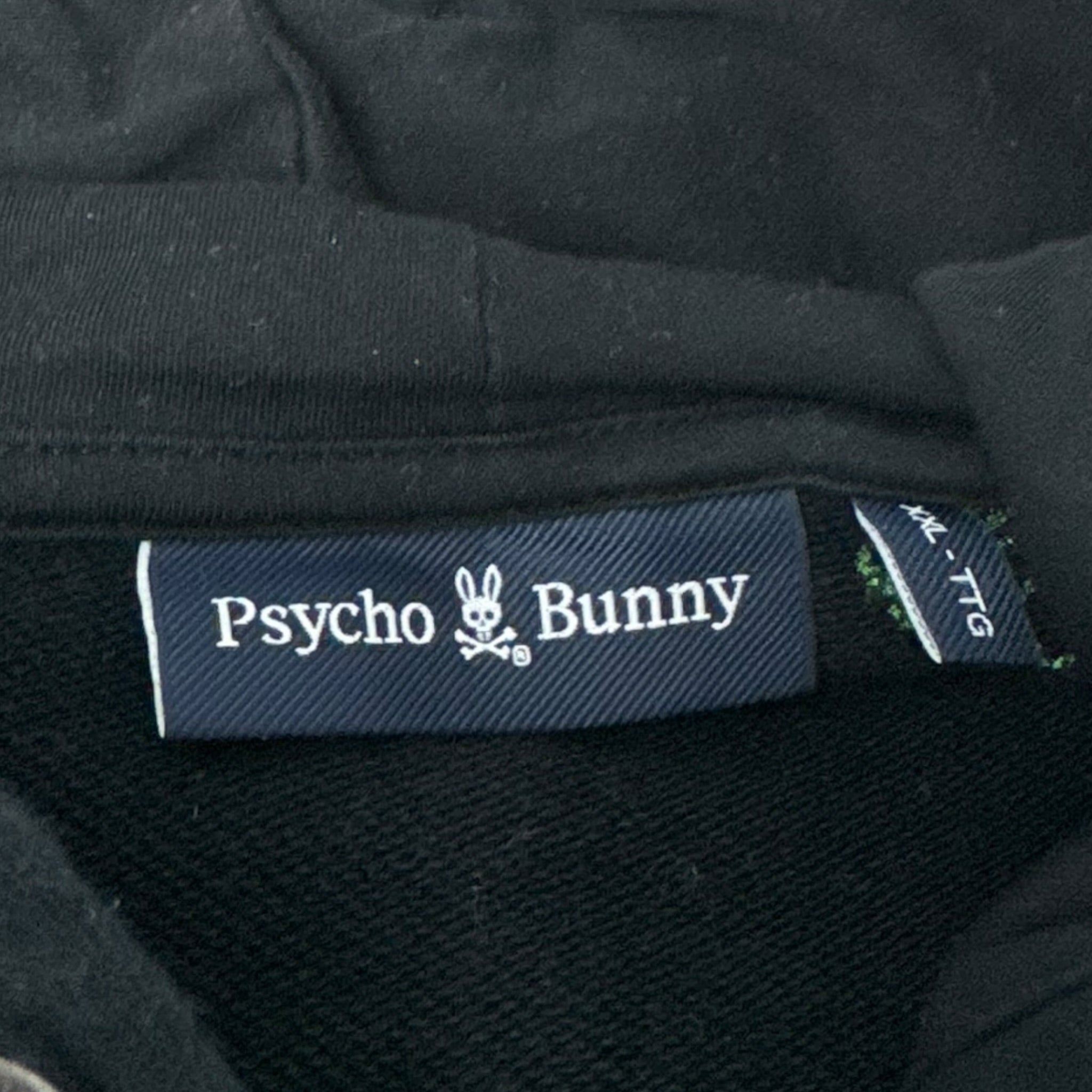 Psycho Bunny Chain Stitch All Over Print Zip Up Hoodie