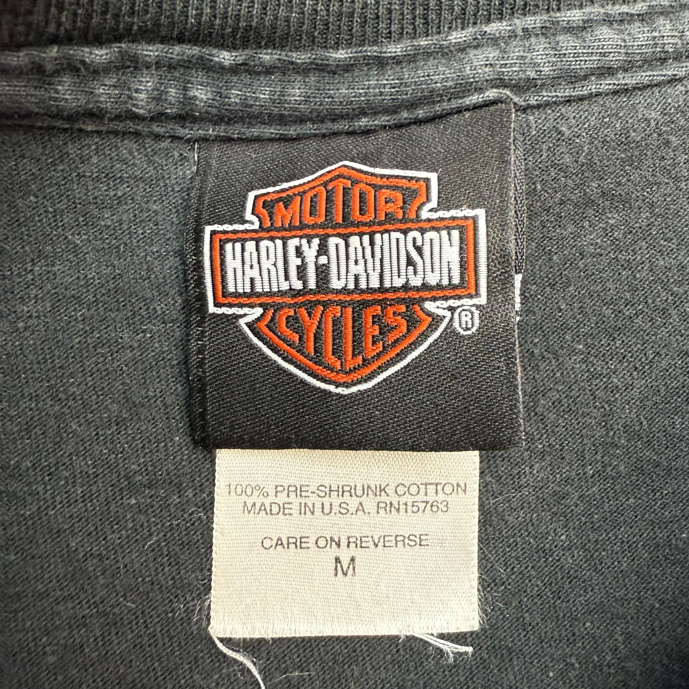 Vintage Harley Davidson Of Yorkton L/S Tee Black