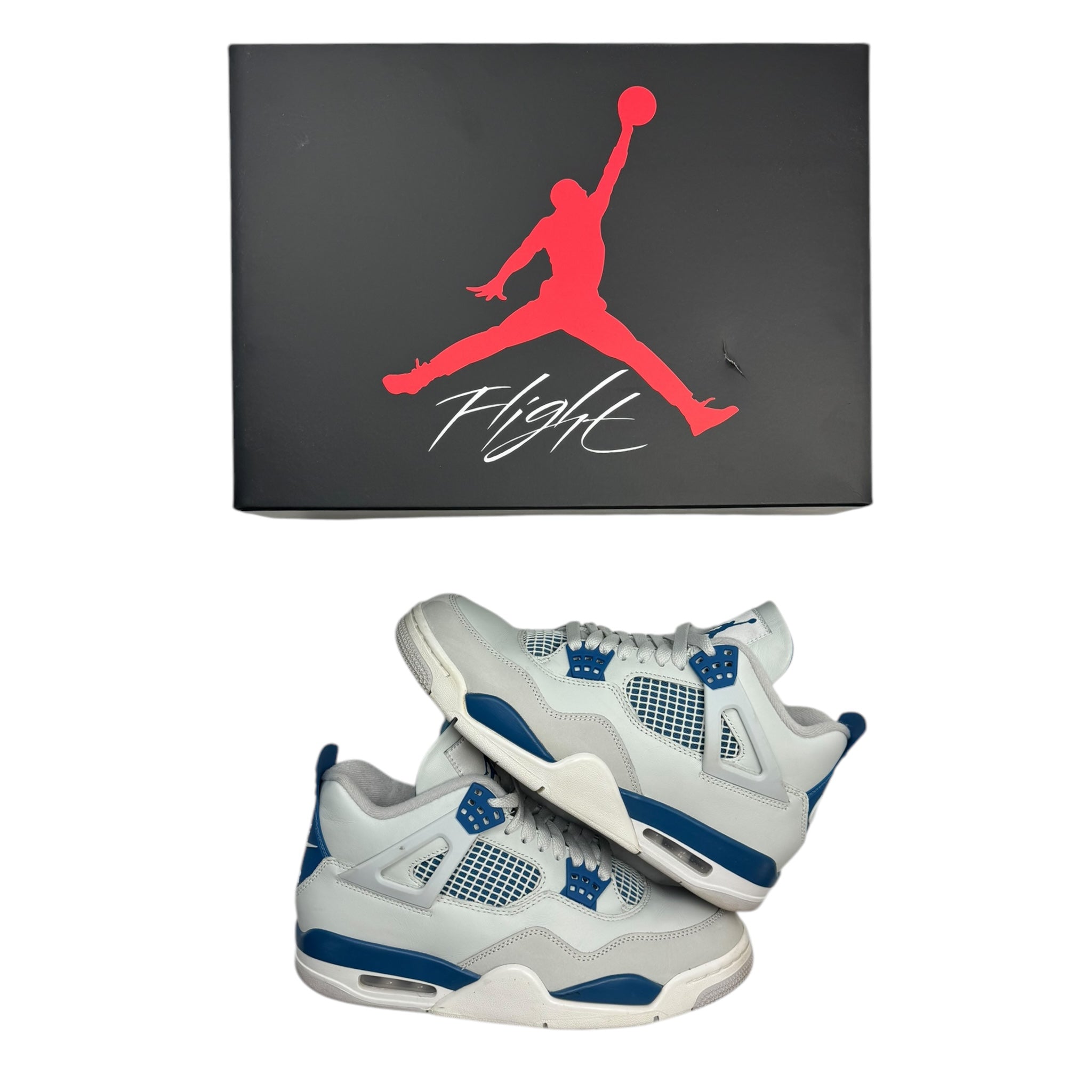 Jordan 4 Retro Military Blue (2024) (Used)