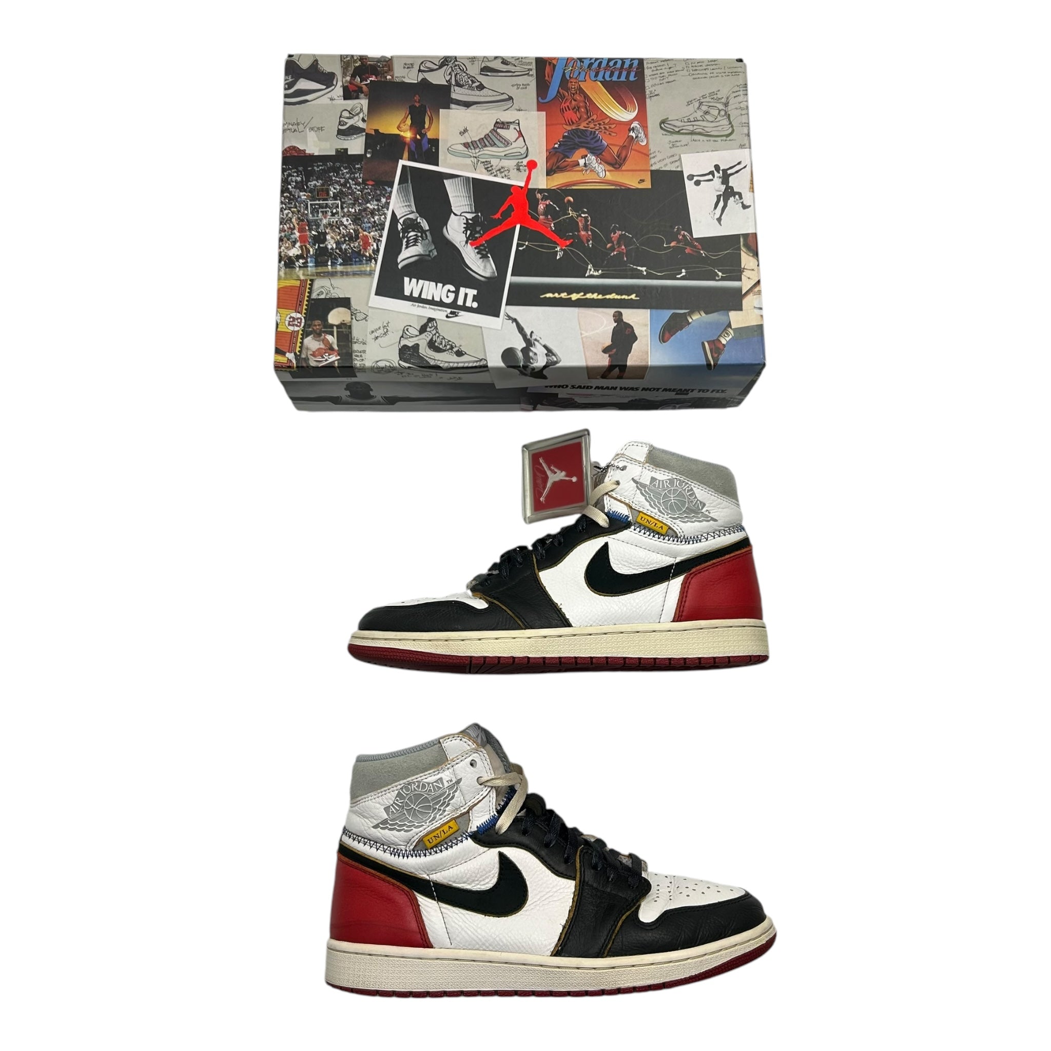 Jordan 1 Union LA Retro High Black Toe (Used)