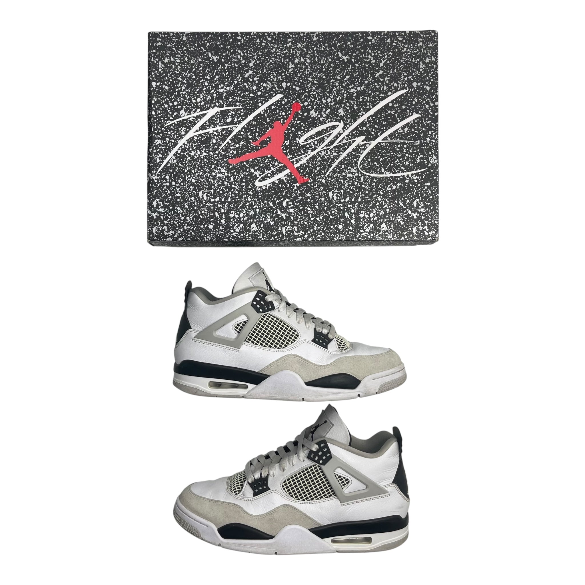 Jordan 4 Retro Military Black (Used)