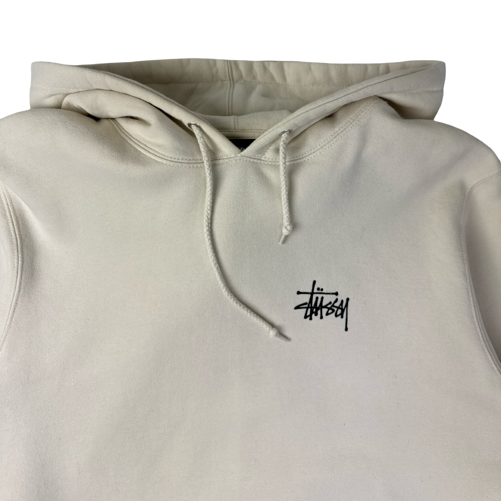 Stussy Basic Hoodie Pigment Dyed Natural