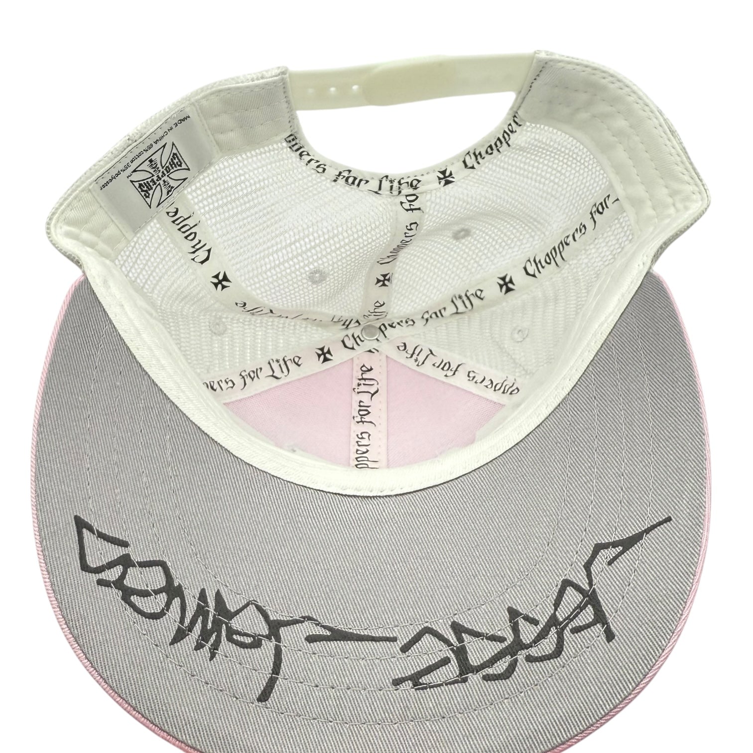 Vintage West Coast Choppers Trucker Hat Pink