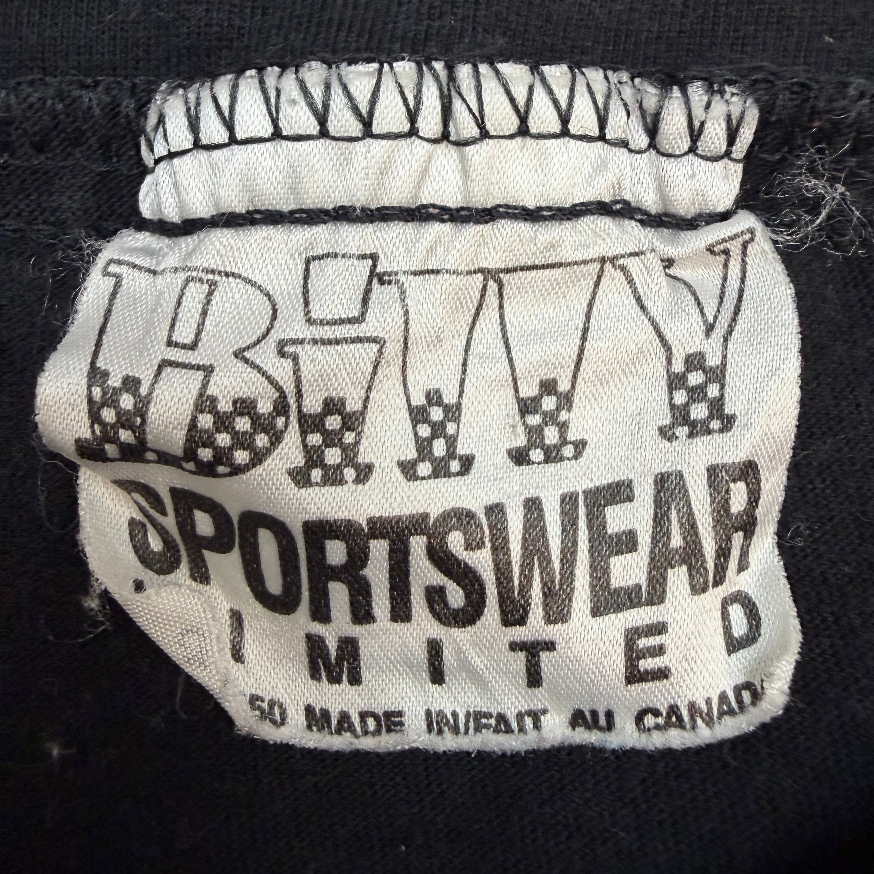 Vintage Labatt Genuine Draft Button Up Black